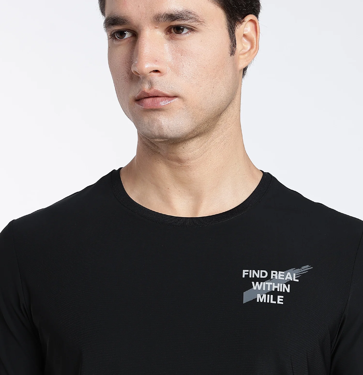 ActiveFlex Anti-UV T-Shirt - Black - Image 4