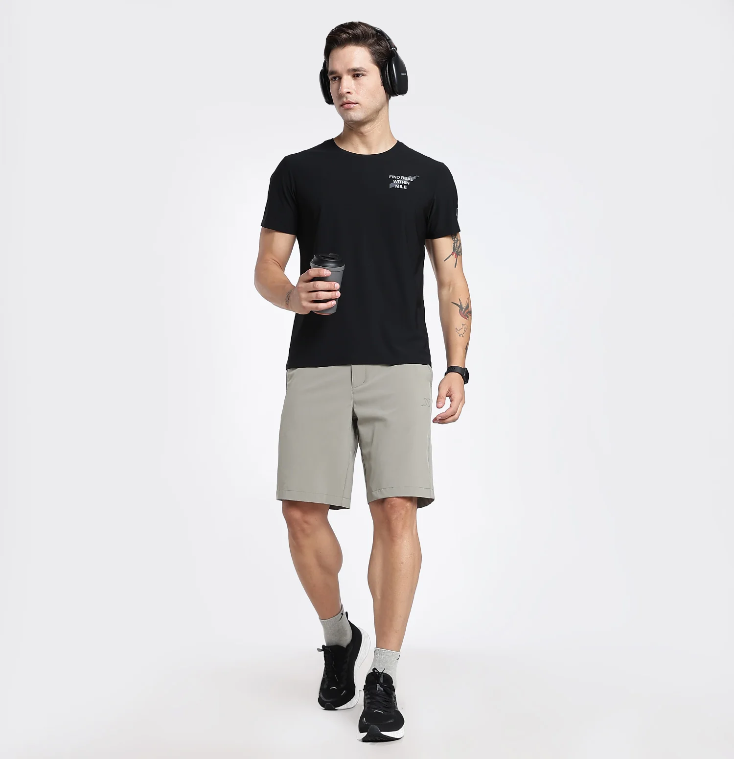 ActiveFlex Anti-UV T-Shirt - Black - Image 6