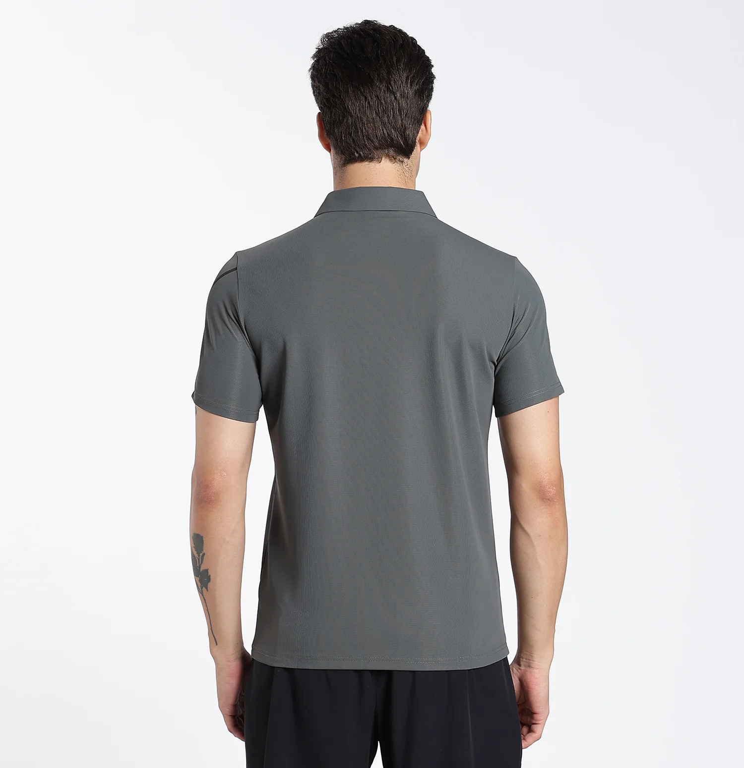 Comfort Knit Polo T-Shirt - Green - Image 2