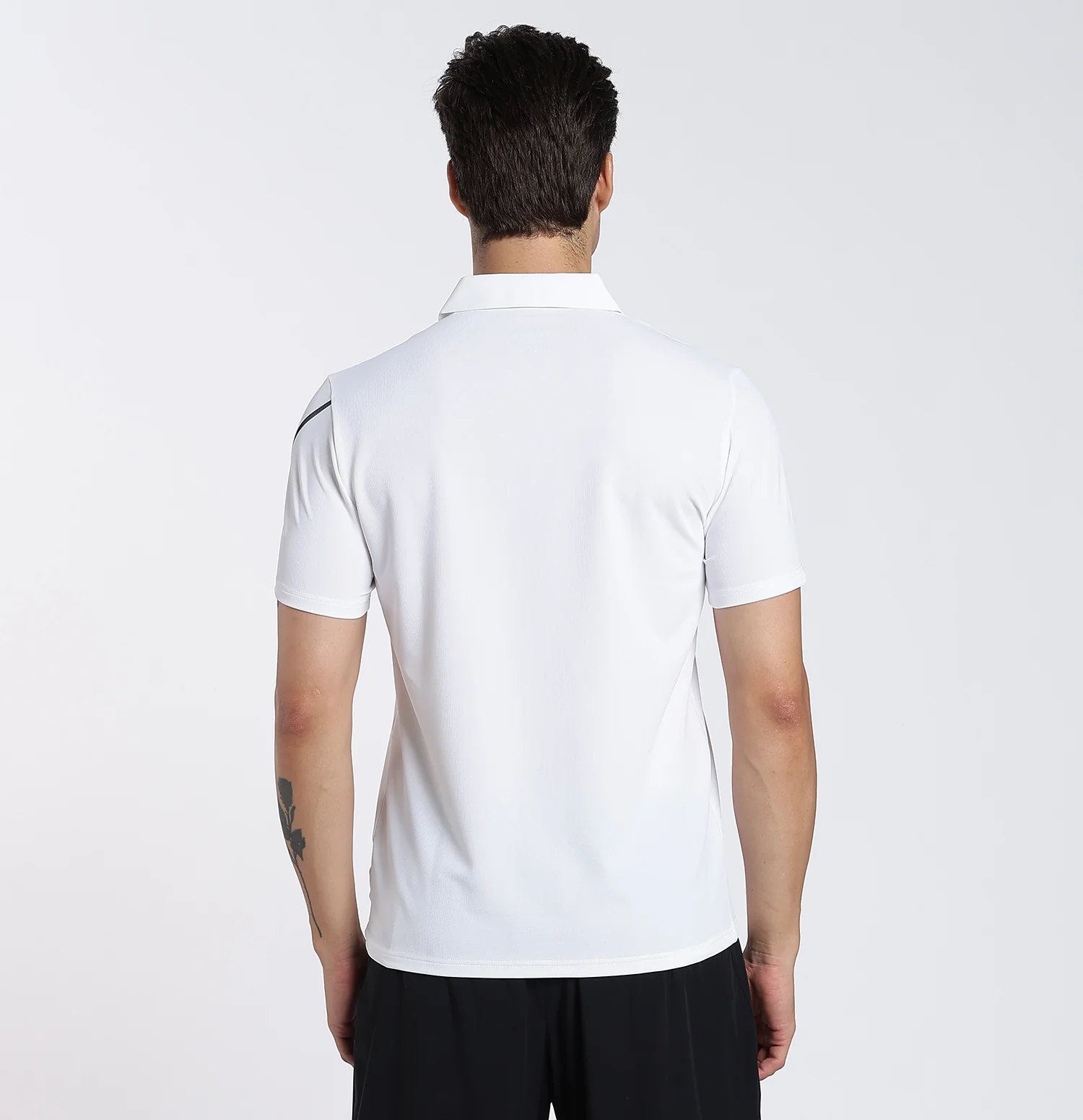 Comfort Knit Polo T-Shirt - Pearl White - Image 2