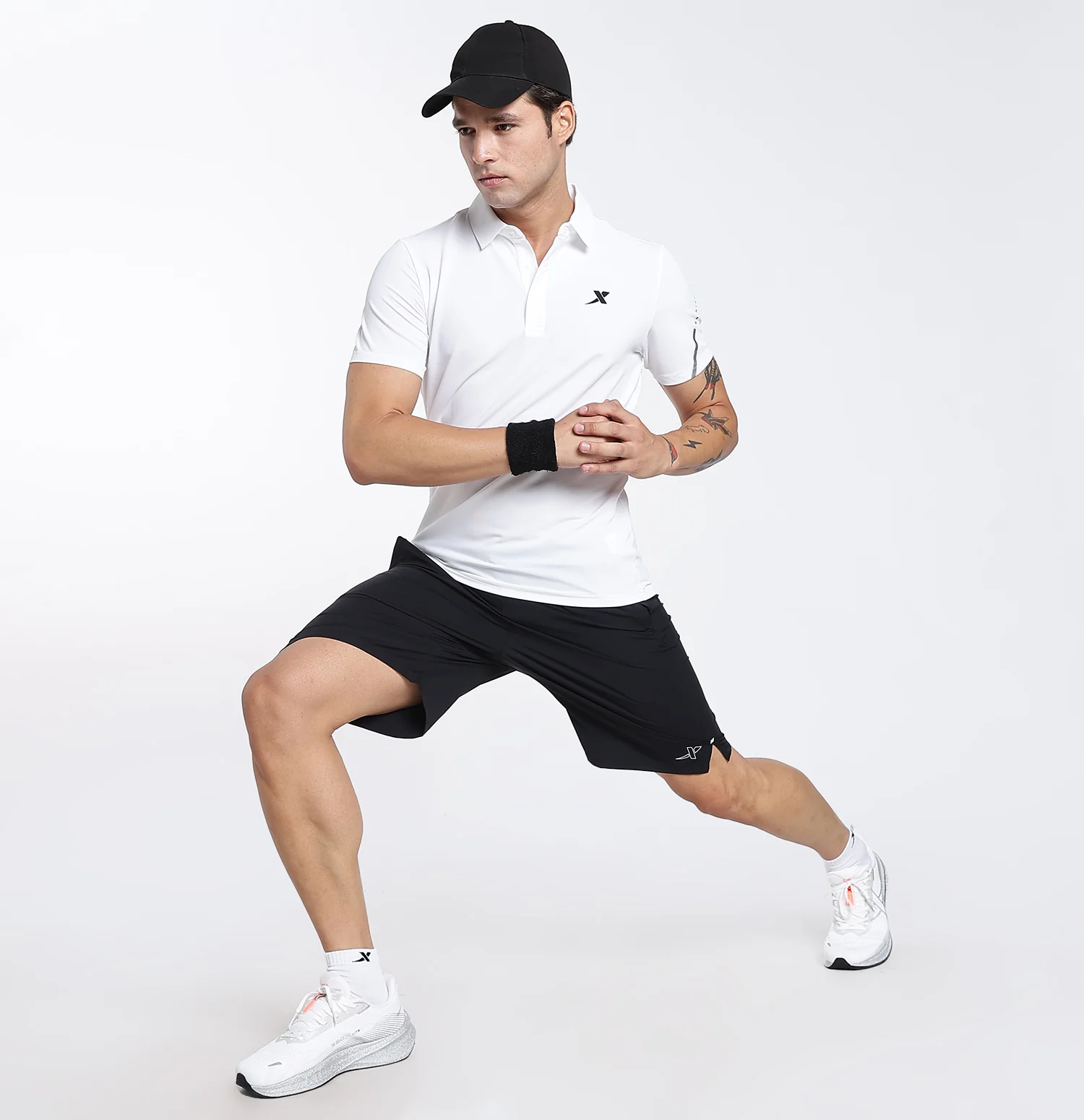 Comfort Knit Polo T-Shirt - Pearl White - Image 6