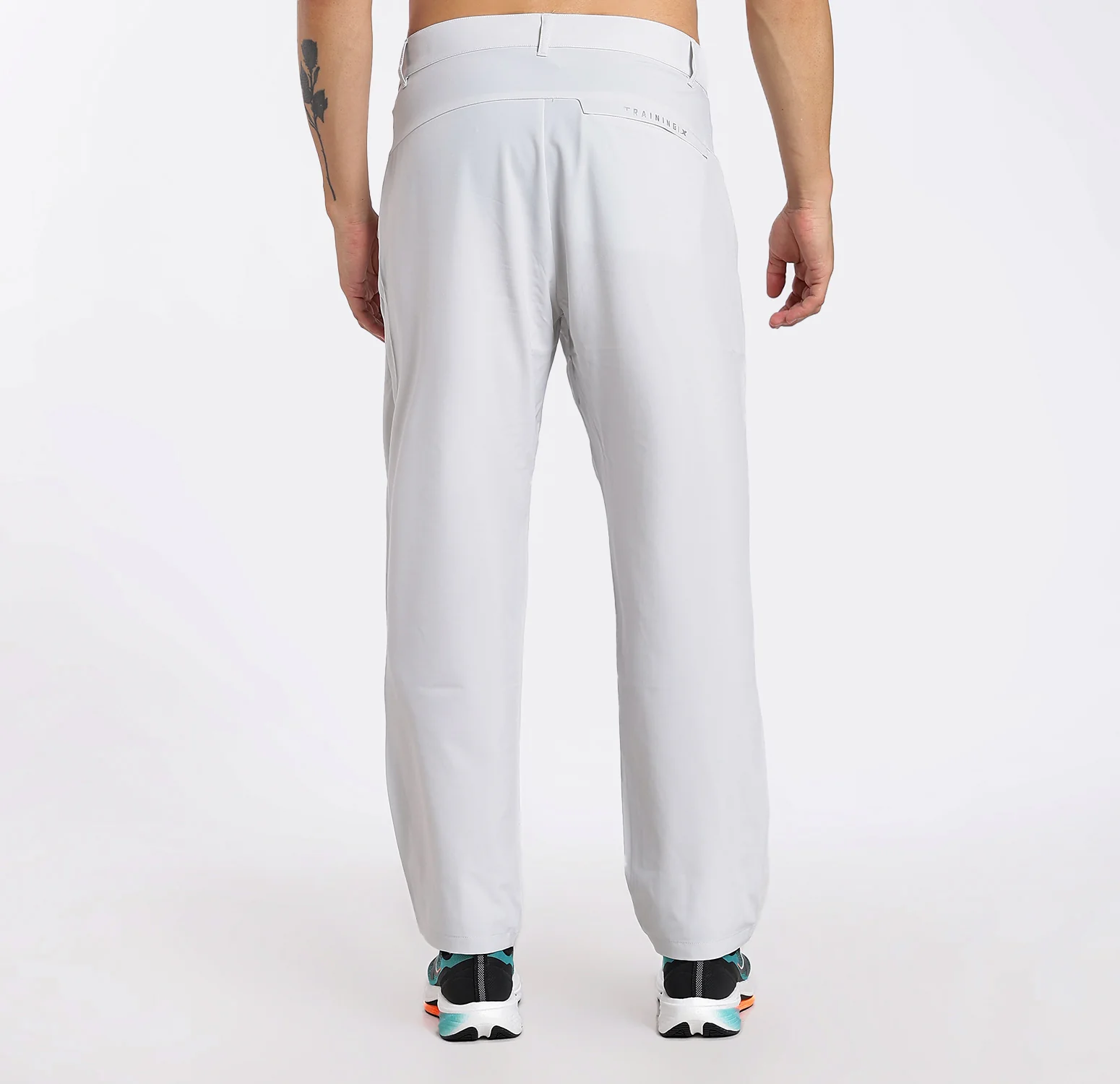 Elastic Weave Quick-Dry Pants - Grey - Image 2
