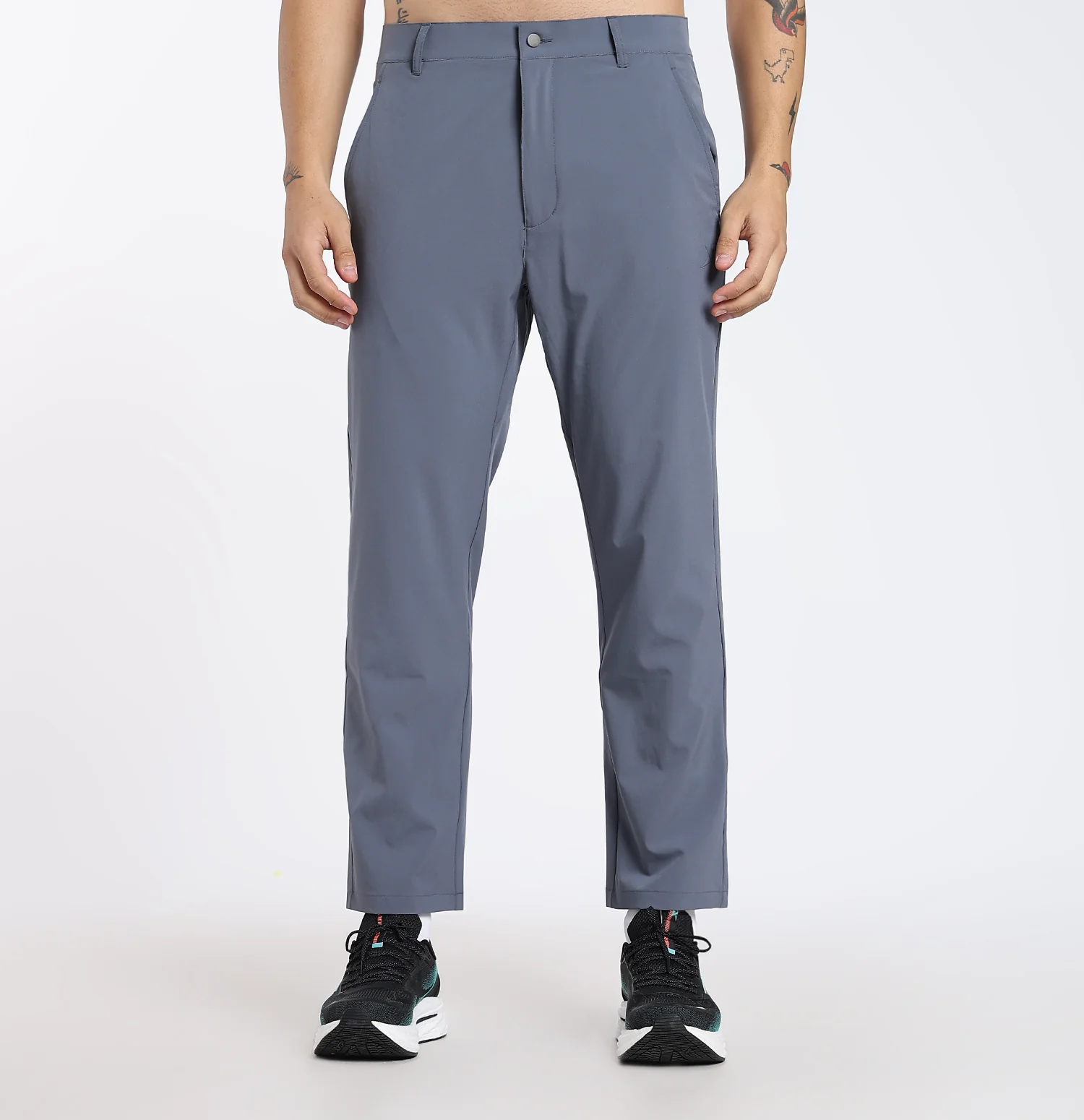 Elastic Weave Quick-Dry Pants - Searock Grey