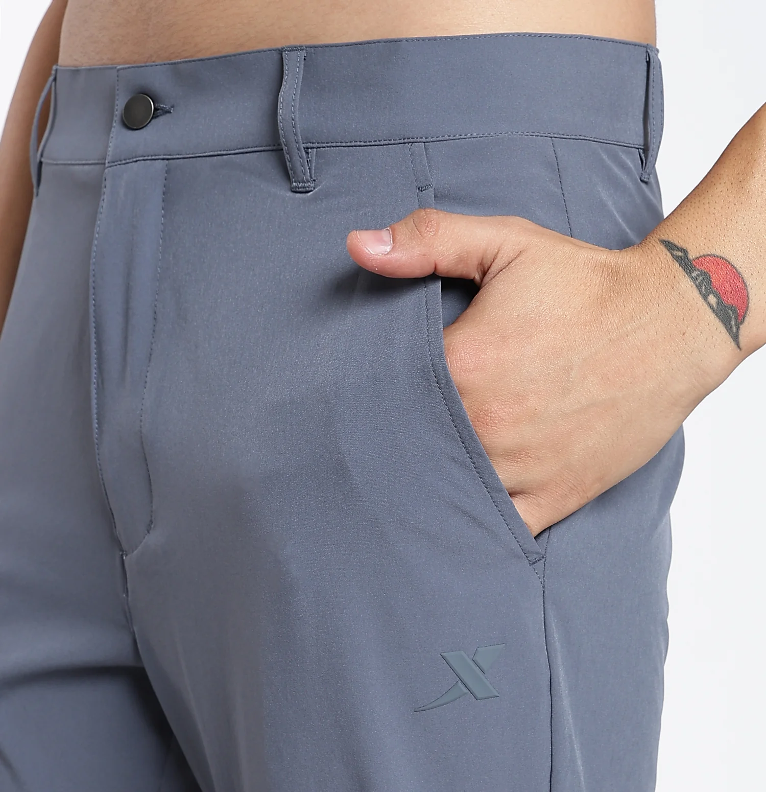 Elastic Weave Quick-Dry Pants - Searock Grey - Image 4