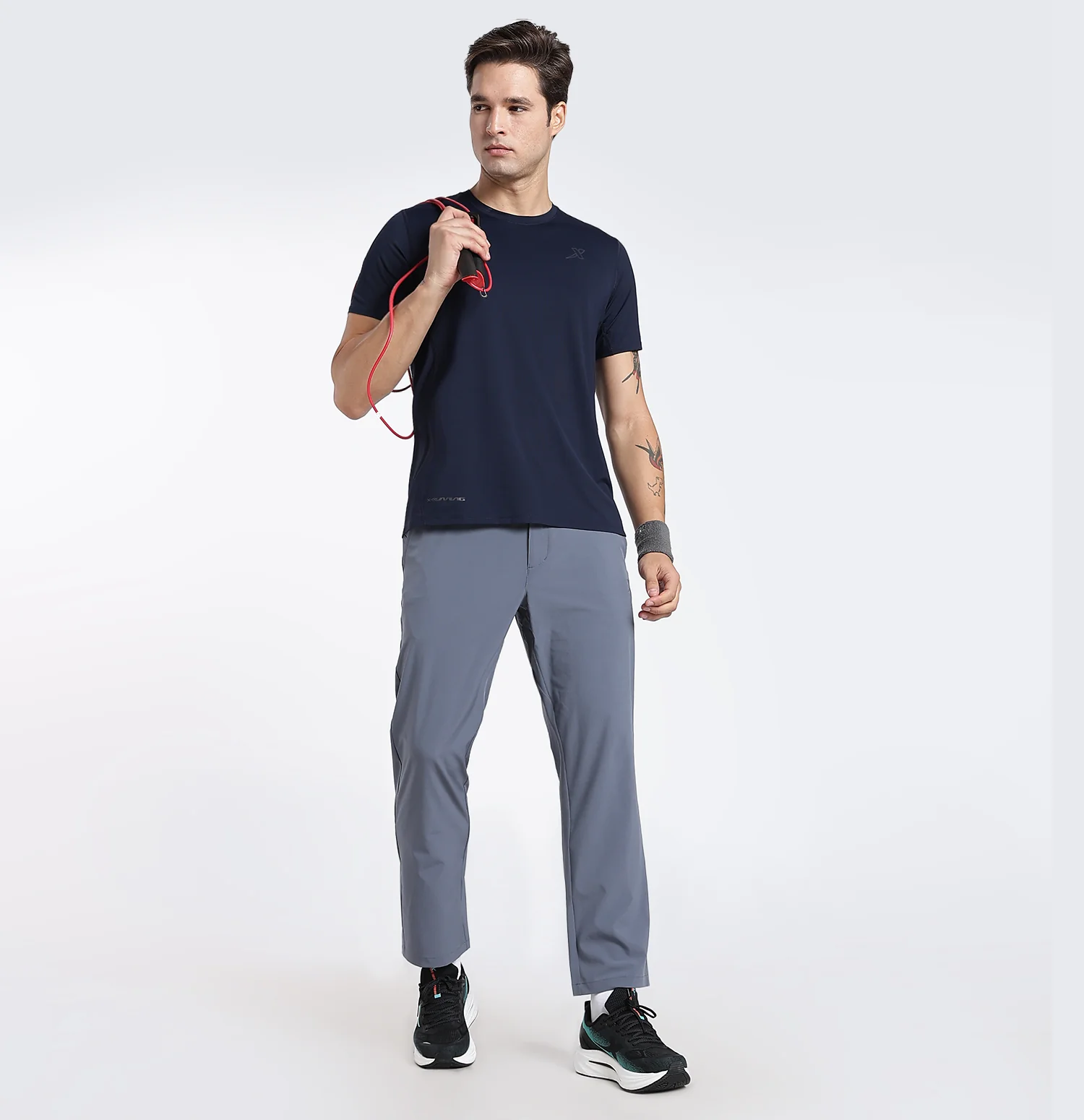 Elastic Weave Quick-Dry Pants - Searock Grey - Image 5
