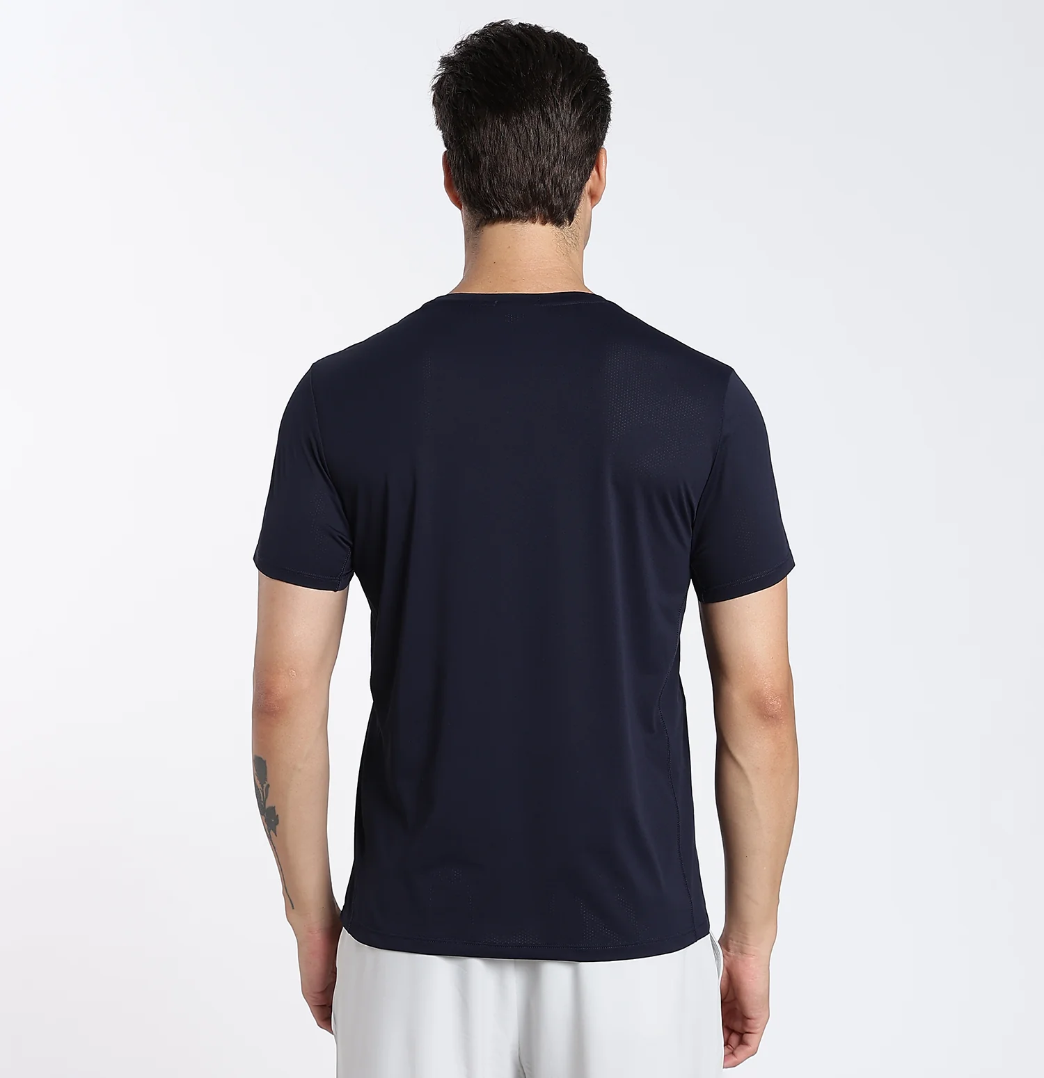 Ice-Cooling Anti-Bacterial T-shirt Night Blue - Image 2