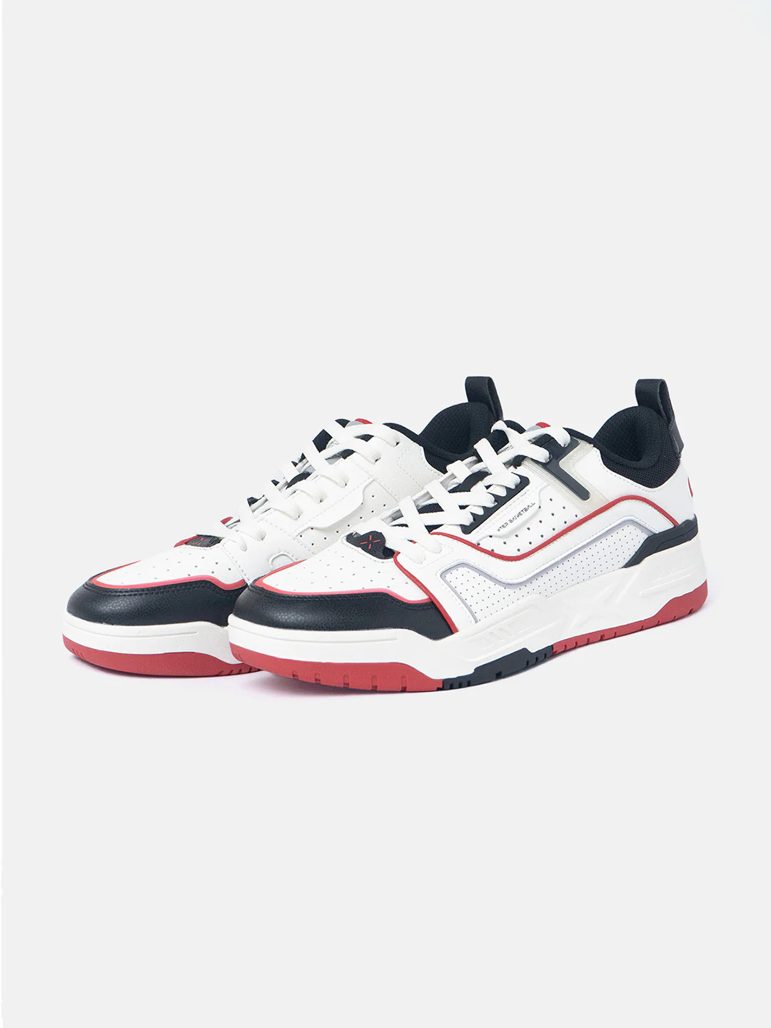 Dynamic Foam Basketball Shoe - White/Red - Image 4