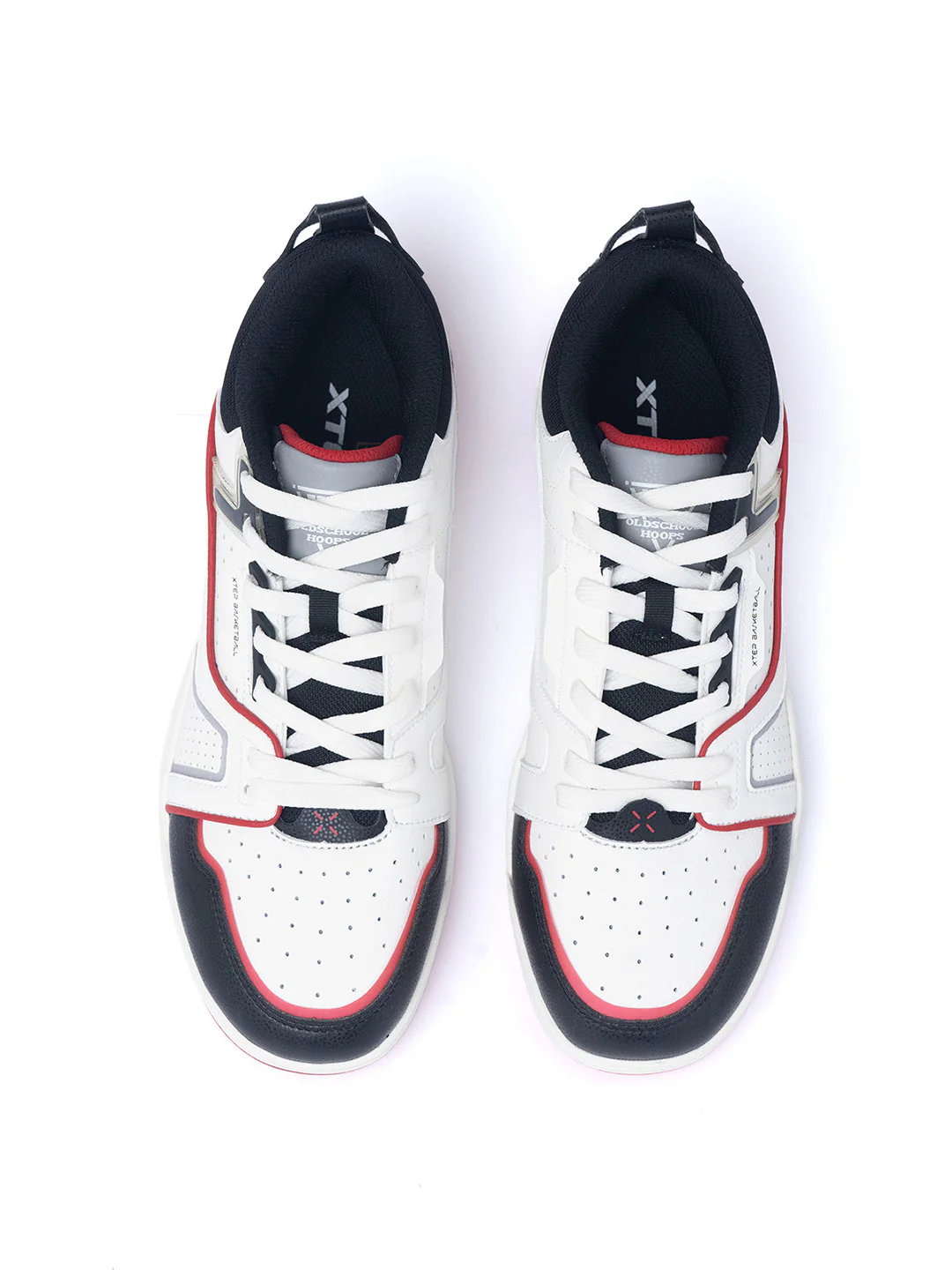 Dynamic Foam Basketball Shoe - White/Red - Image 5