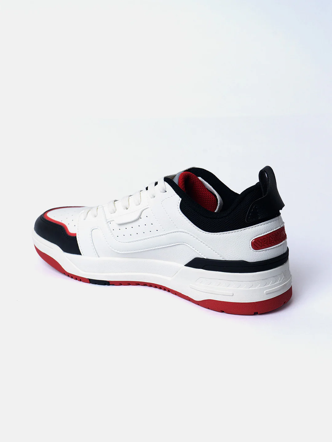 Dynamic Foam Basketball Shoe - White/Red - Image 7
