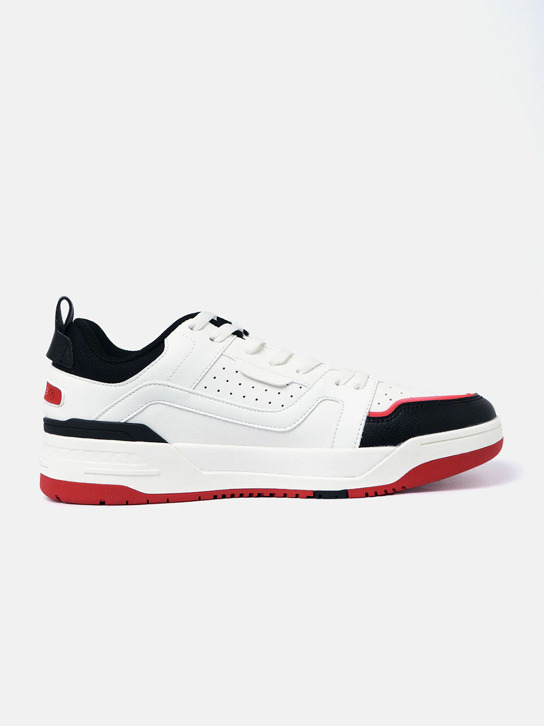 Dynamic Foam Basketball Shoe - White/Red - Image 8