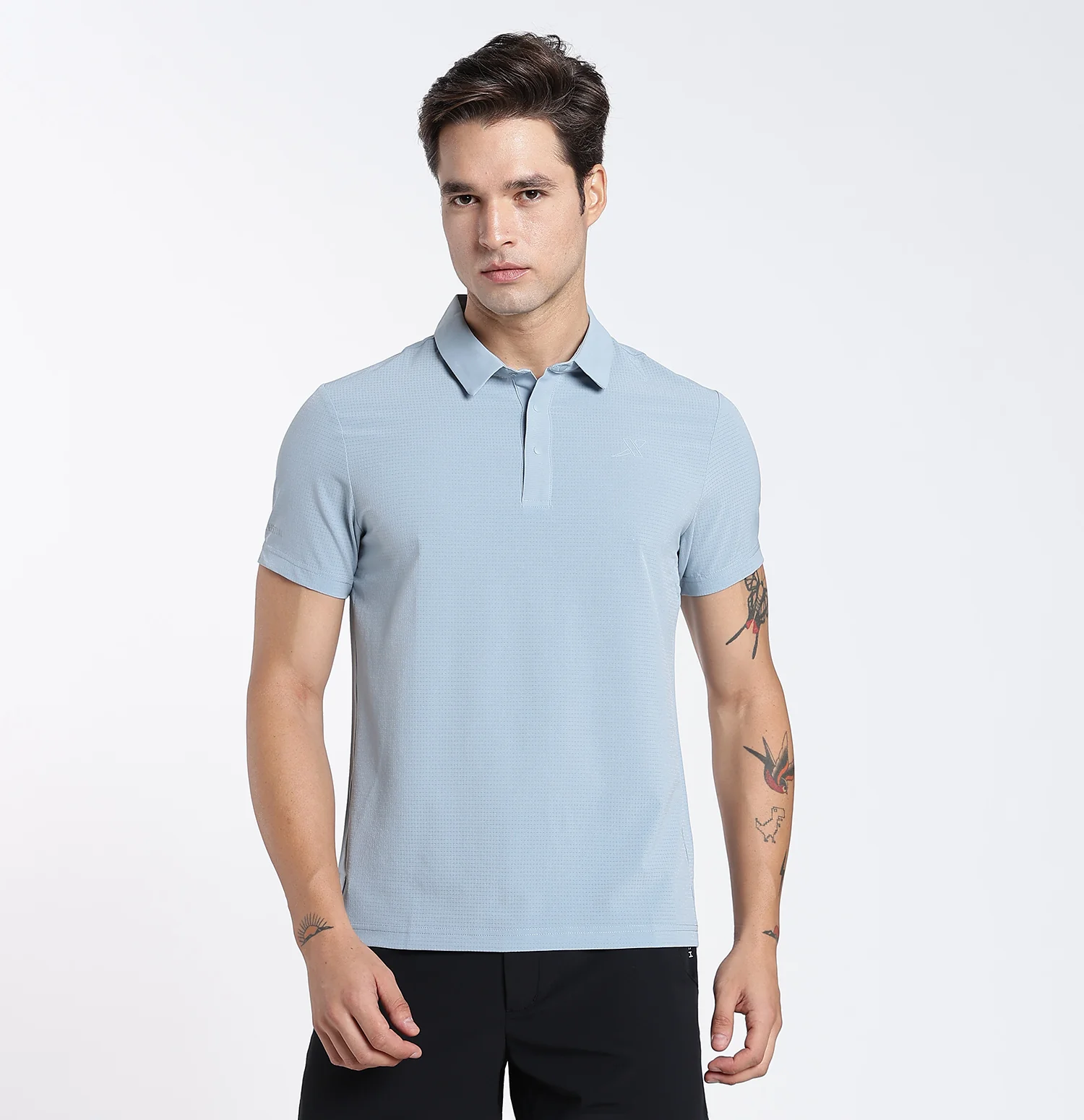 QuickDry Performance Polo T-Shirt - Blue