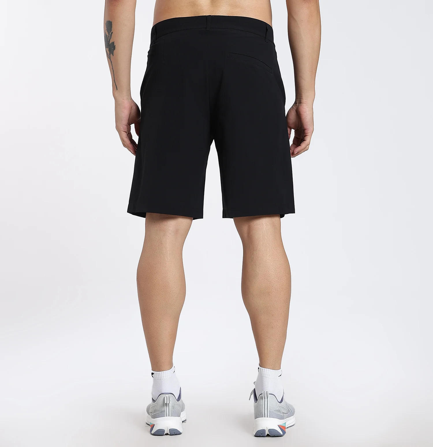 SoftTwill Dry Active Shorts - Black - Image 2