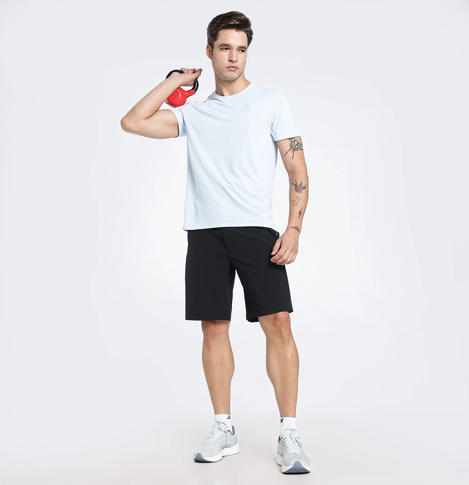 SoftTwill Dry Active Shorts - Black - Image 5
