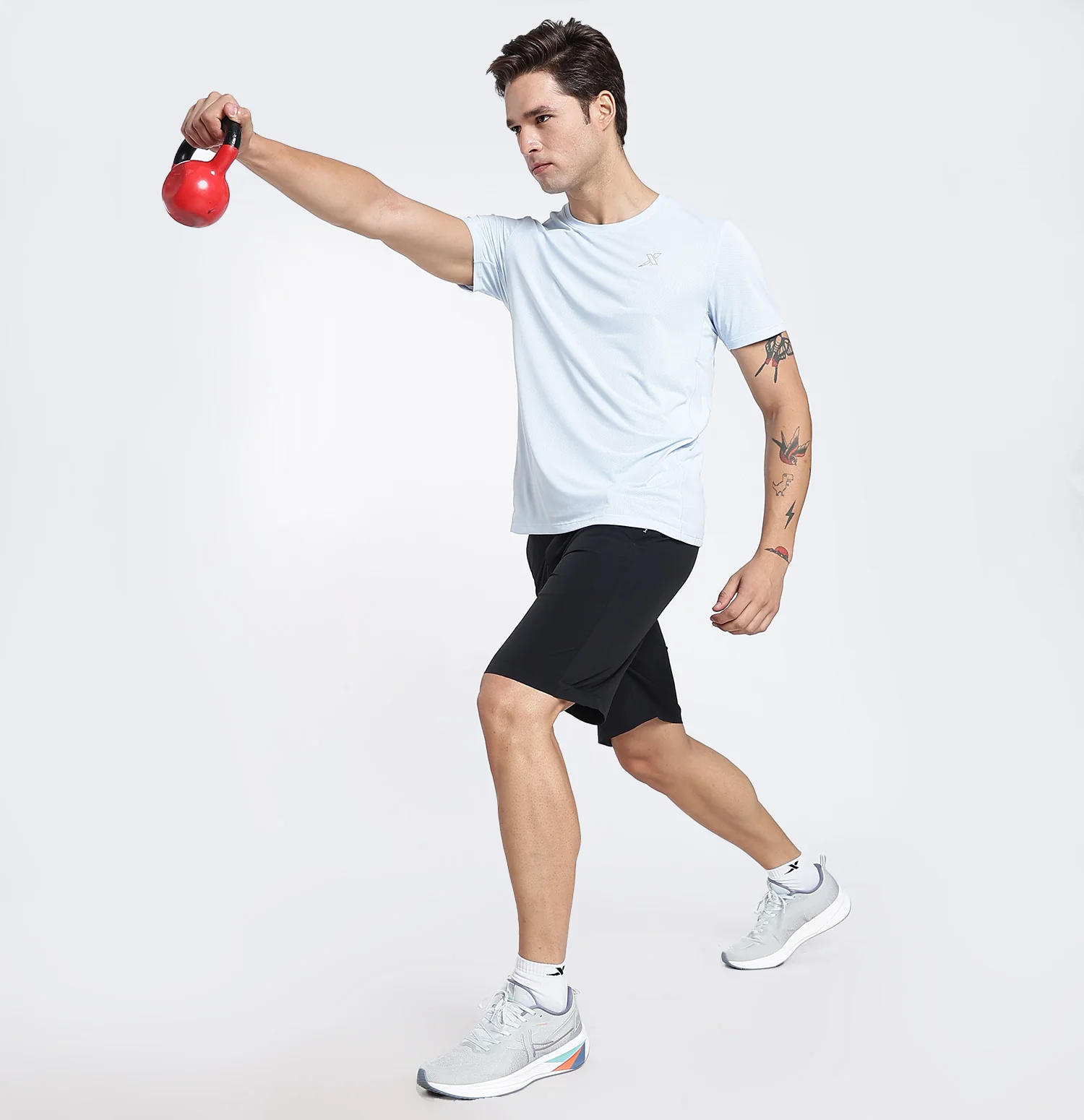 SoftTwill Dry Active Shorts - Black - Image 6
