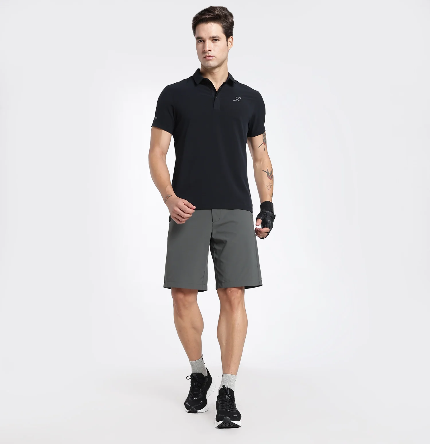 SoftTwill Dry Active Shorts - Grey - Image 5