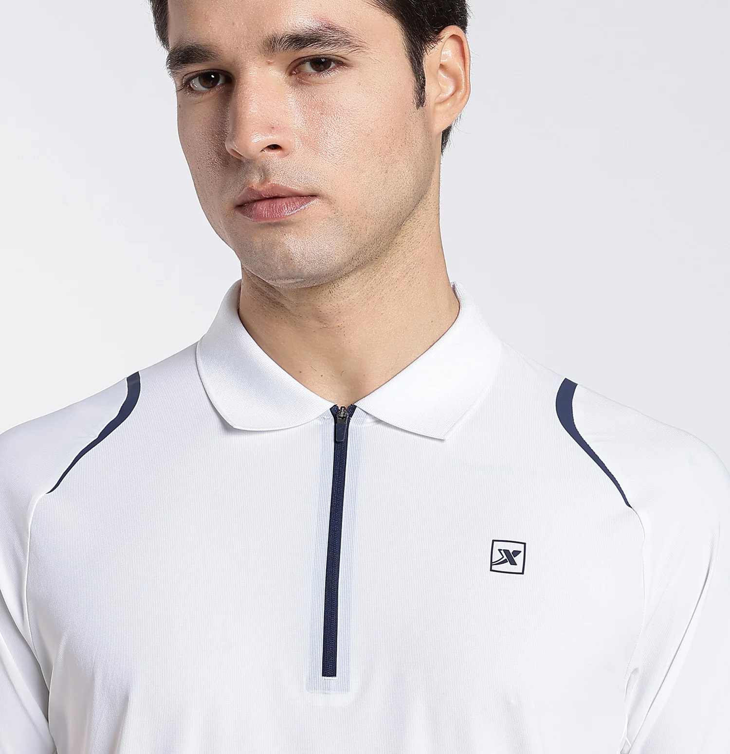 WarpKnit Performance Polo T-Shirt - Pearl White - Image 4