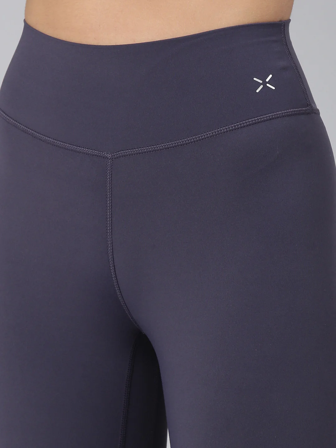 Athletic Training Tights - White Black/Purple - Image 9