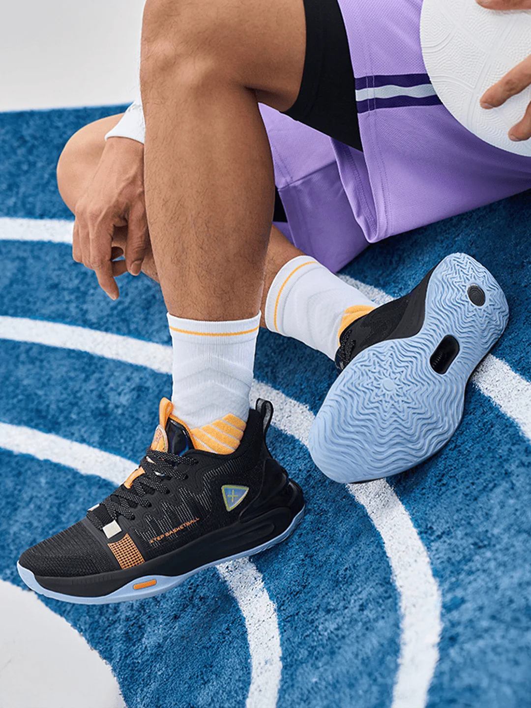 Xtep Feather Foam Basketball Shoes for Men - Image 2