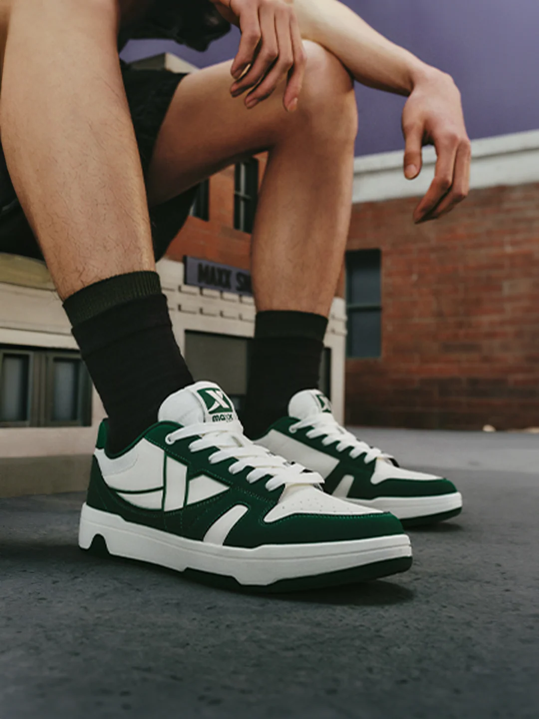 Non-Marking Skateboarding Sneakers - White/Black - Image 34