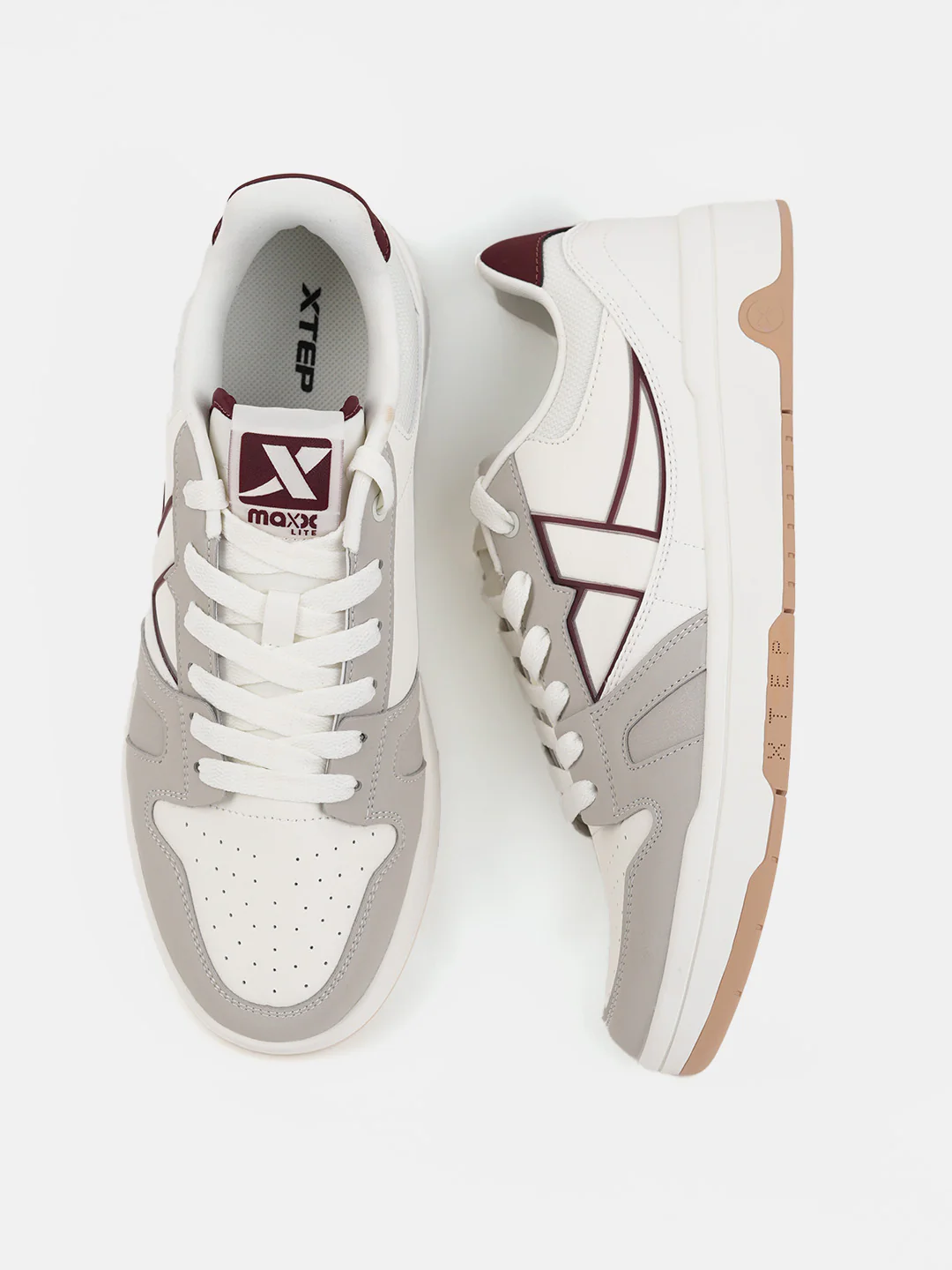 Non-Marking Skateboarding Sneakers - White/Black - Image 39