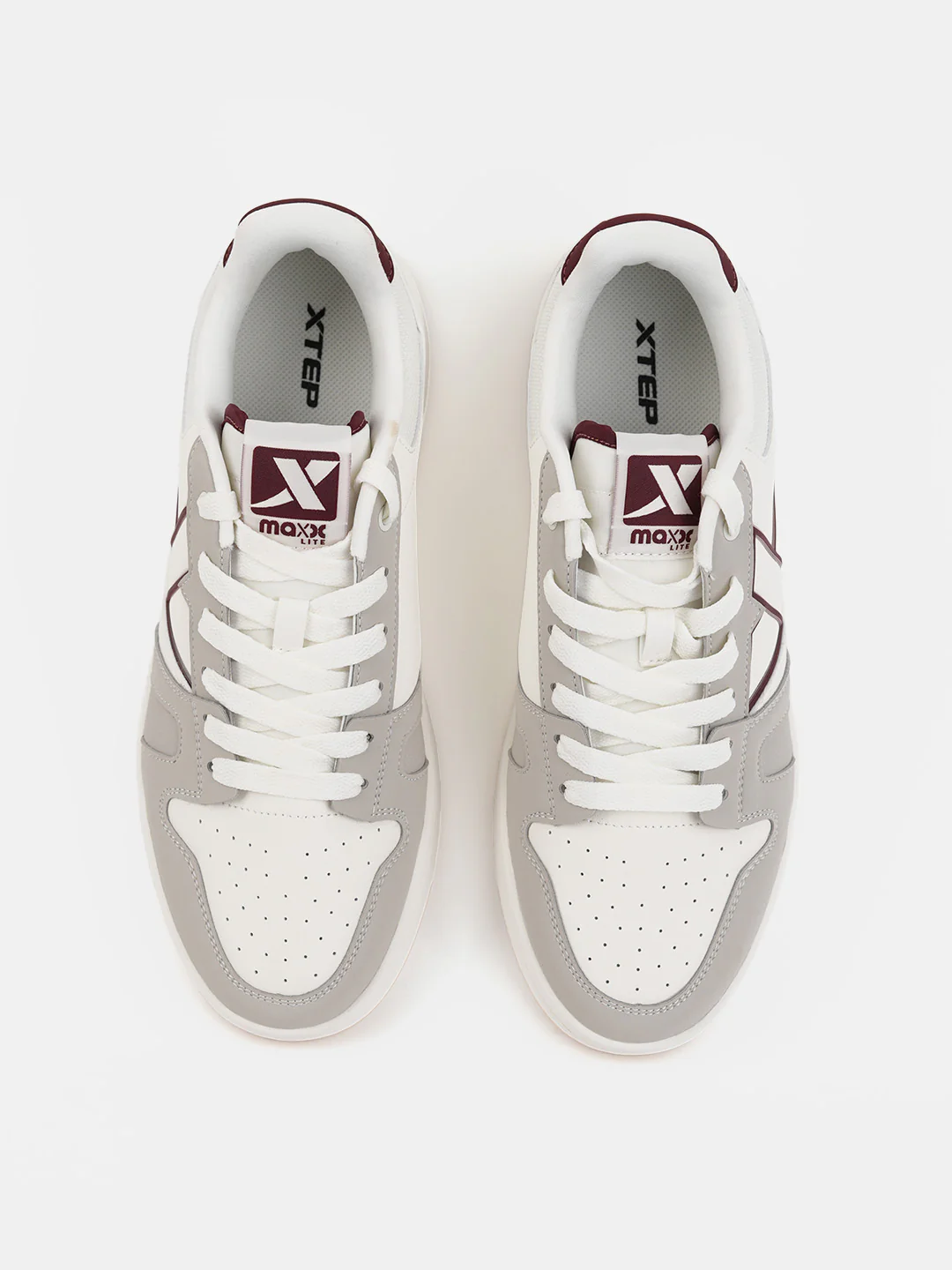 Non-Marking Skateboarding Sneakers - White/Black - Image 40