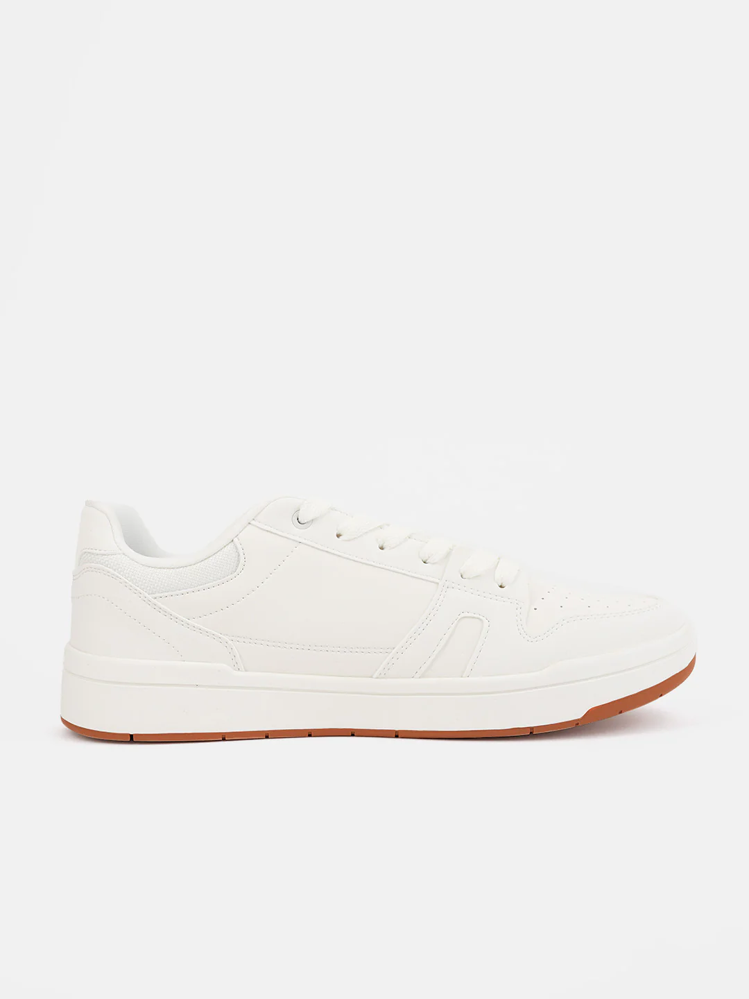 Non-Marking Skateboarding Sneakers - White/Black - Image 5