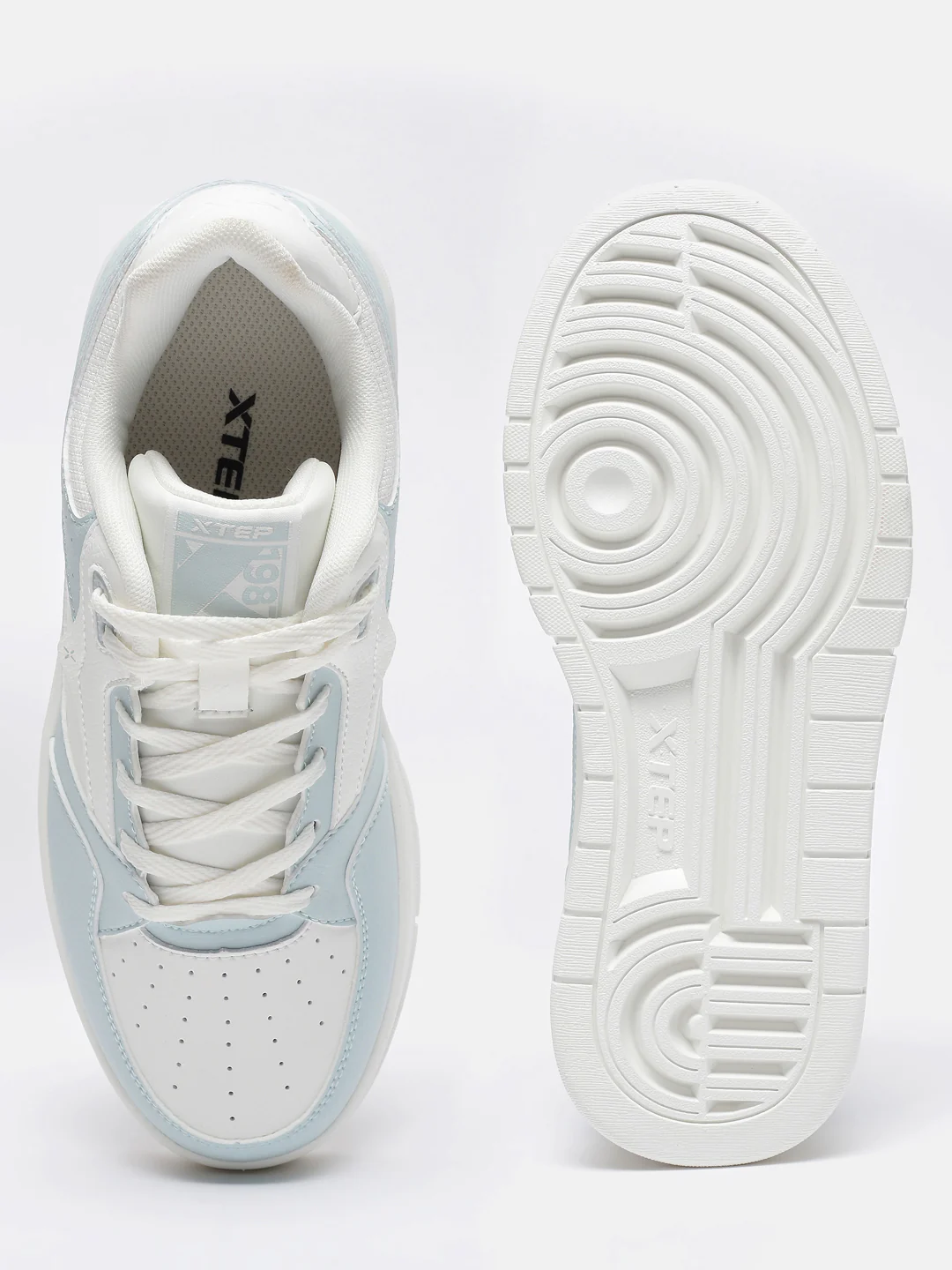 Classic Skateboarding Sneakers - White/Green - Image 6