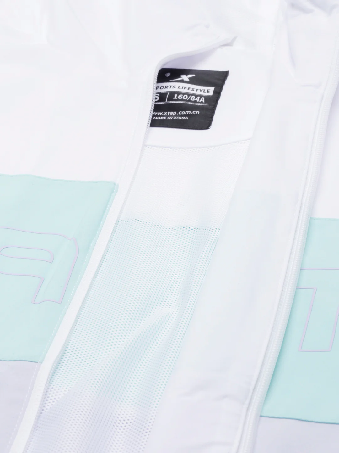 Colorblock Varsity Windcheater - Purple/White - Image 21