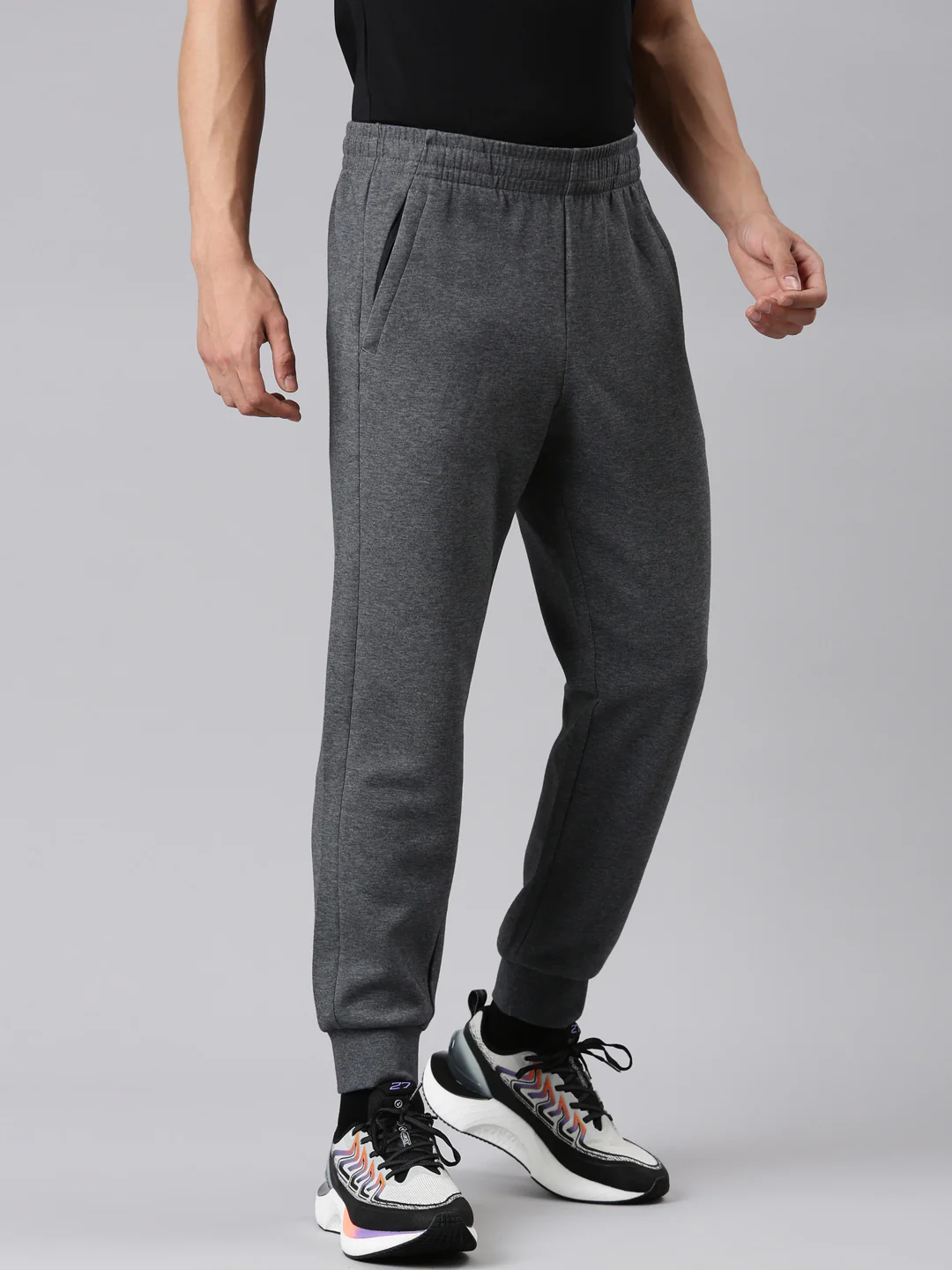 Xtep-Comfort Men Knitted Training Pants - Image 12