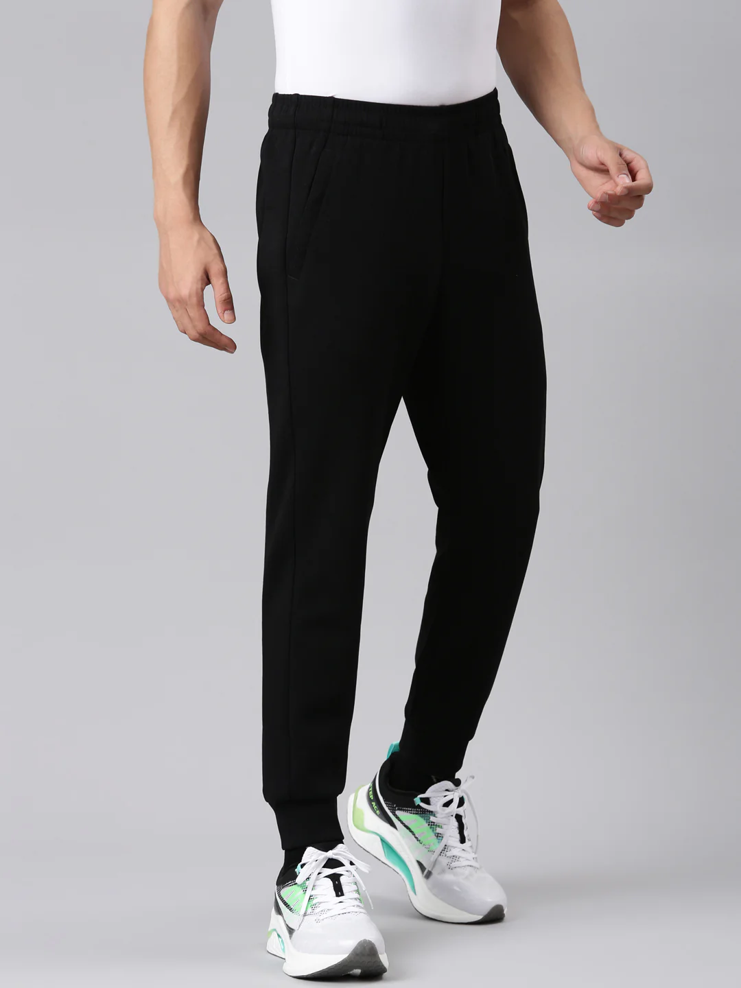 Xtep-Comfort Men Knitted Training Pants - Image 2
