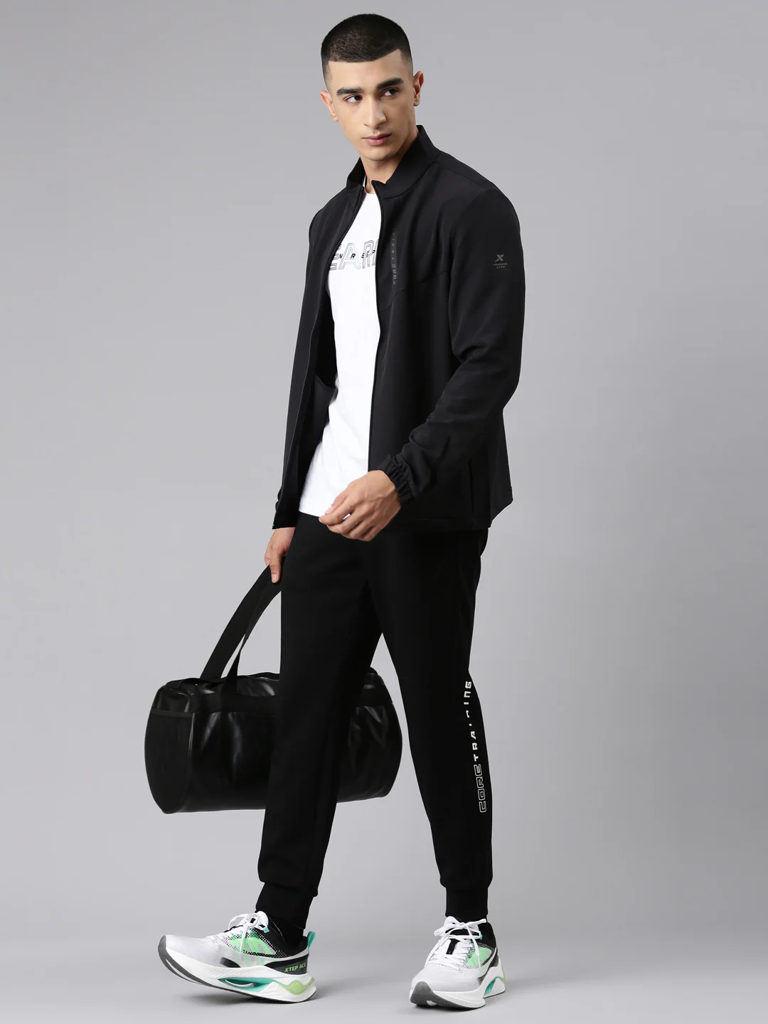 Xtep-Comfort Men Knitted Training Pants - Image 6