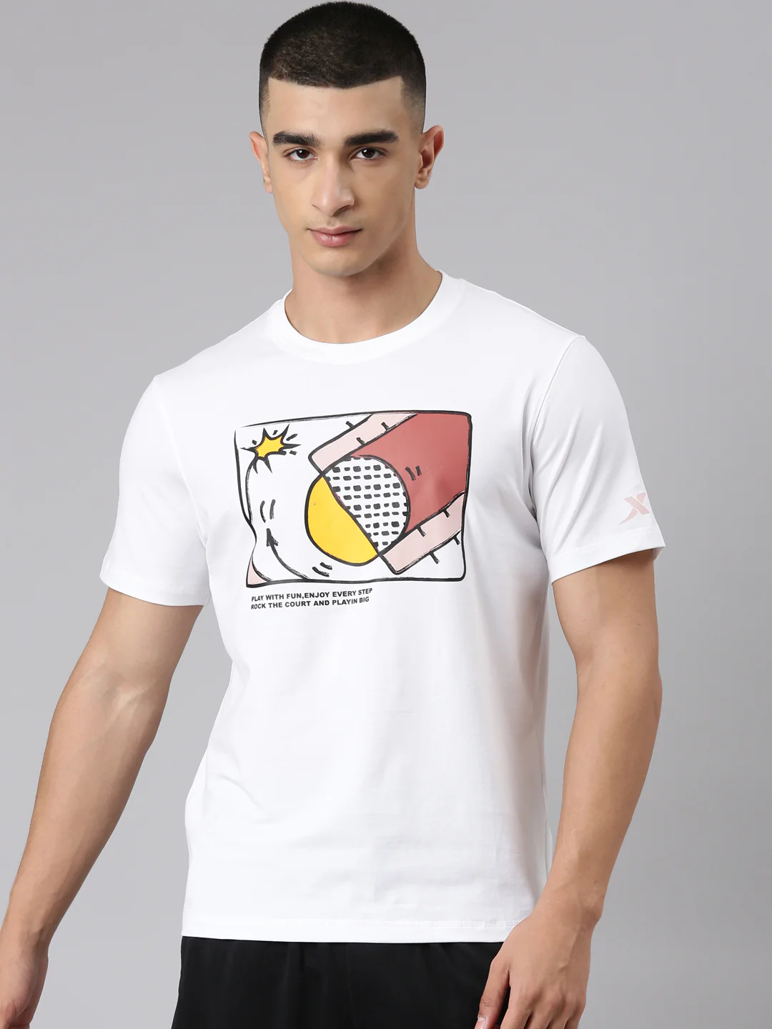 Basketball Short-Sleeve T-Shirt - Black/Yellow - Image 17