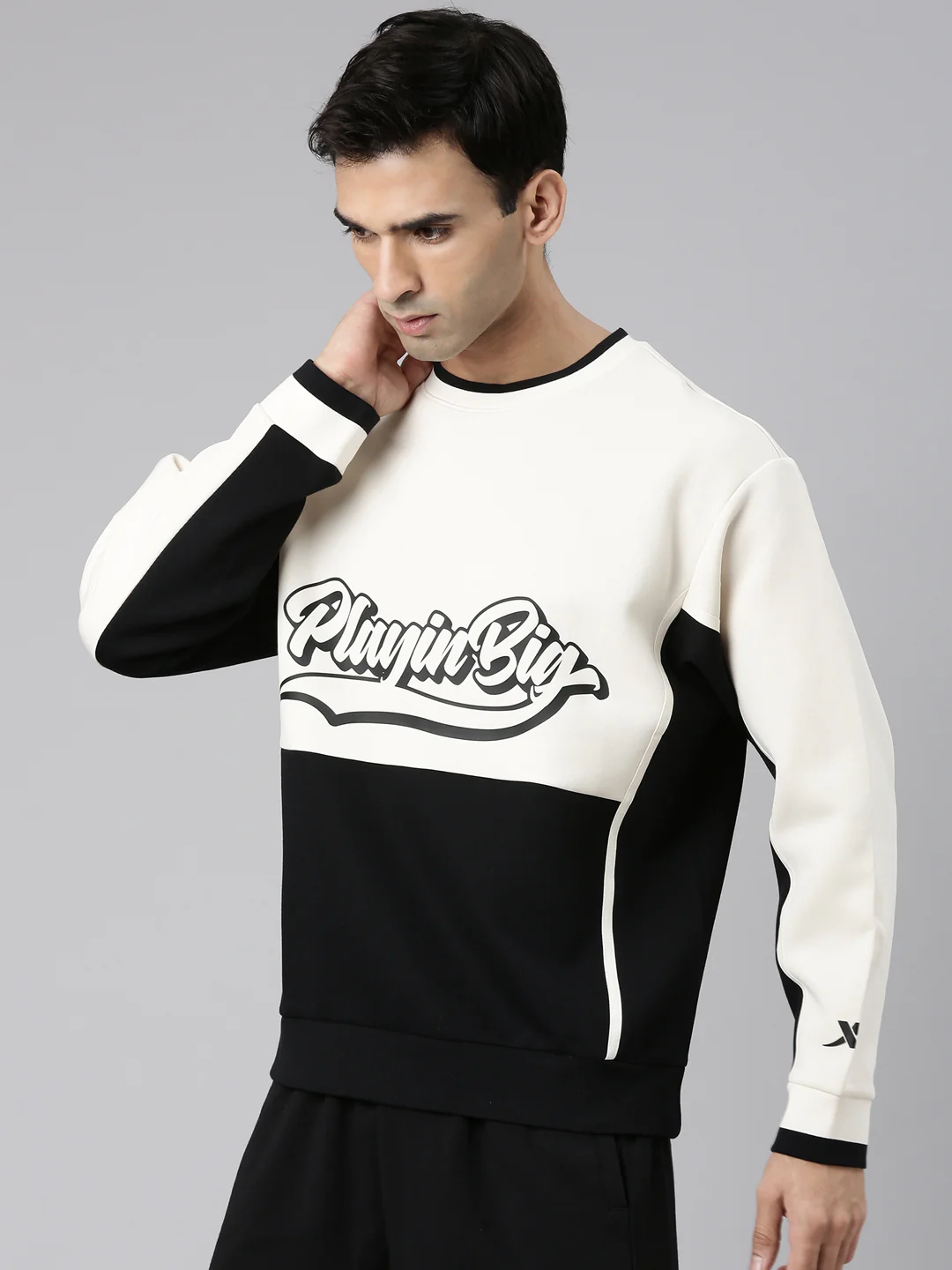 Comfort Basketball Sweatershirt - Pink/White - Image 3