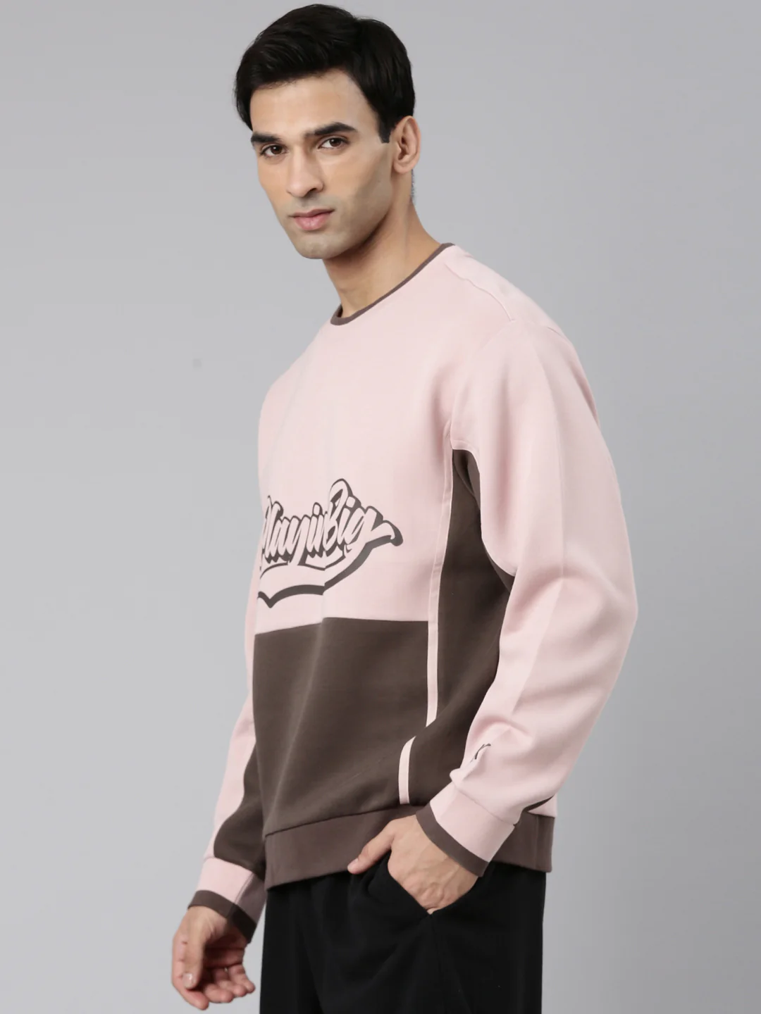 Comfort Basketball Sweatershirt - Pink/White - Image 8