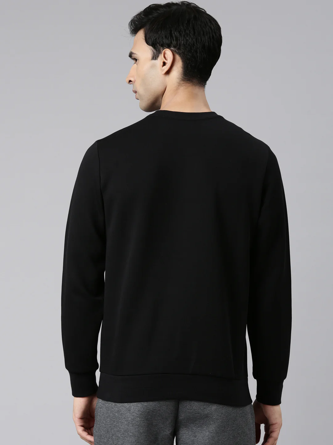Seamless Running Sweatshirt - Blue/Black - Image 13