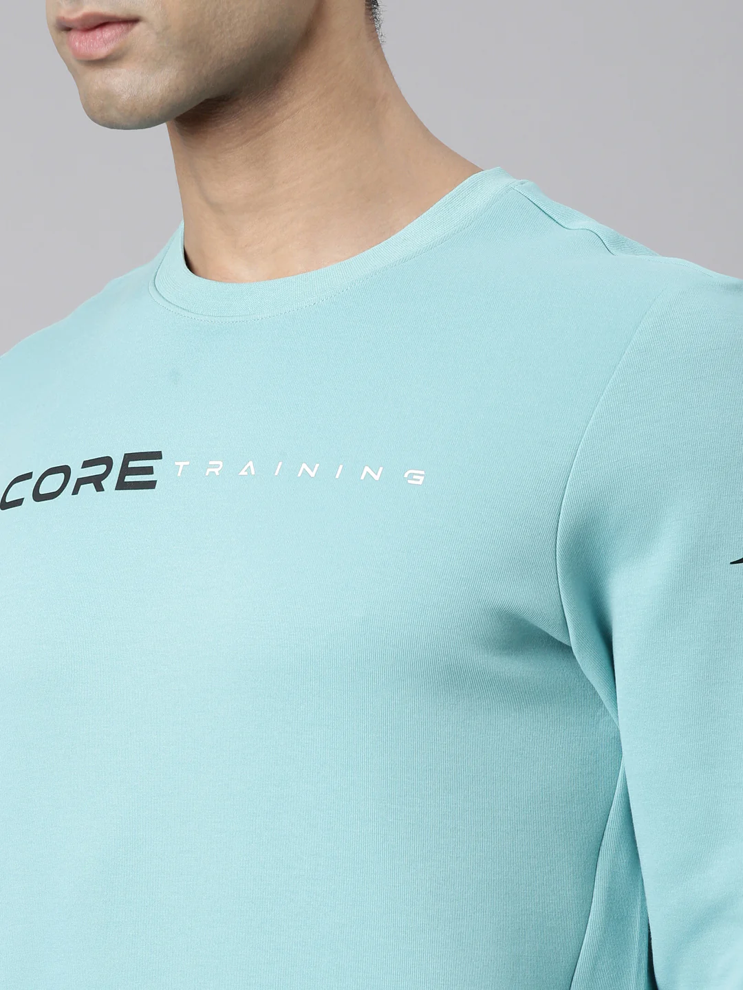 Seamless Running Sweatshirt - Blue/Black - Image 17