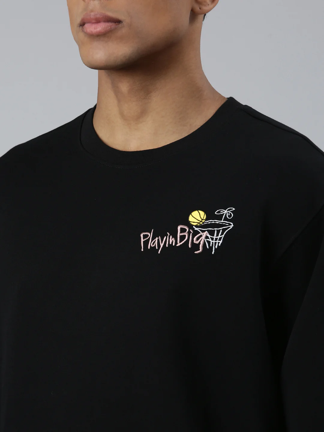Comfort Basketball Sweatershirt - Pink/Brown - Image 21
