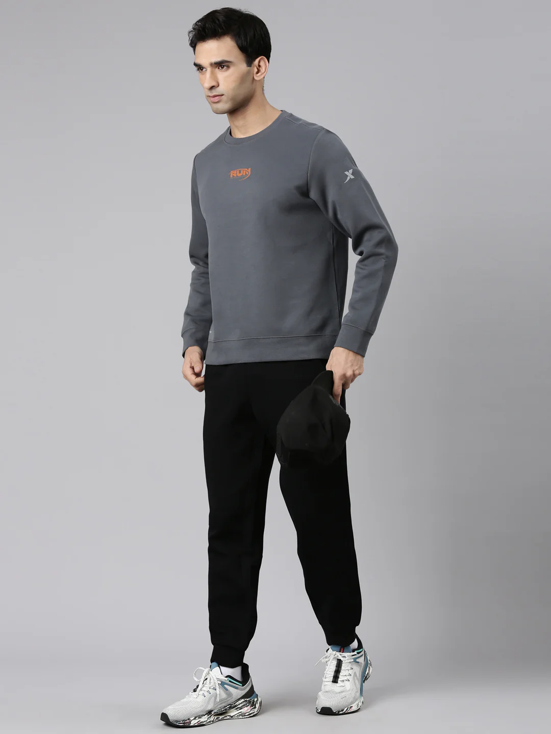 Seamless Running Sweatshirt - Greyish Blue - Image 16