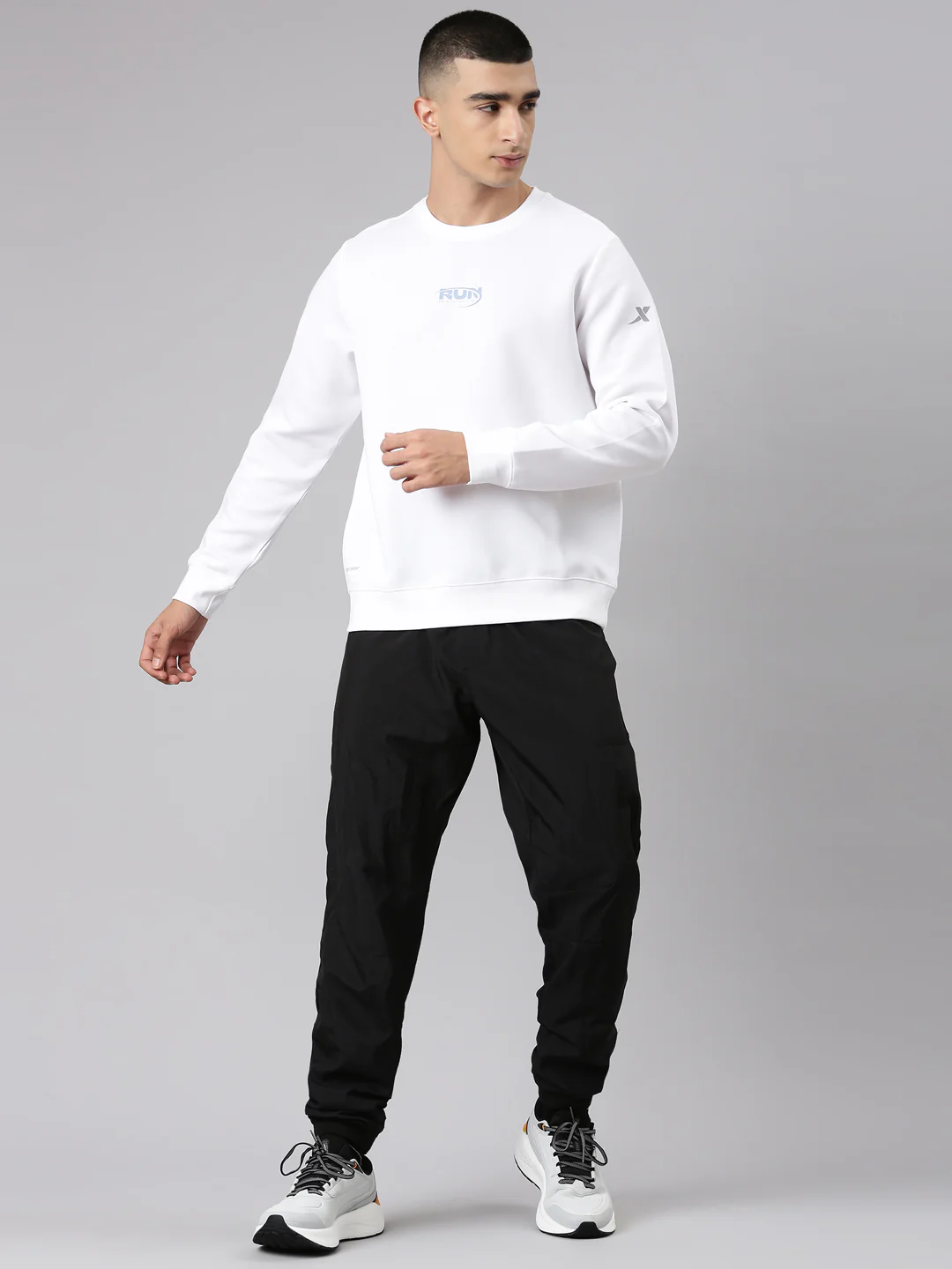 Seamless Running Sweatshirt - Greyish Blue - Image 23