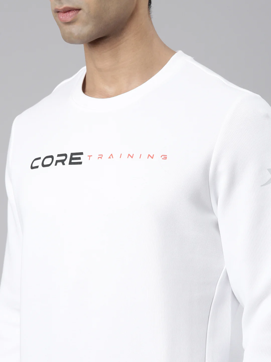 Seamless Running Sweatshirt - Blue/Black - Image 3