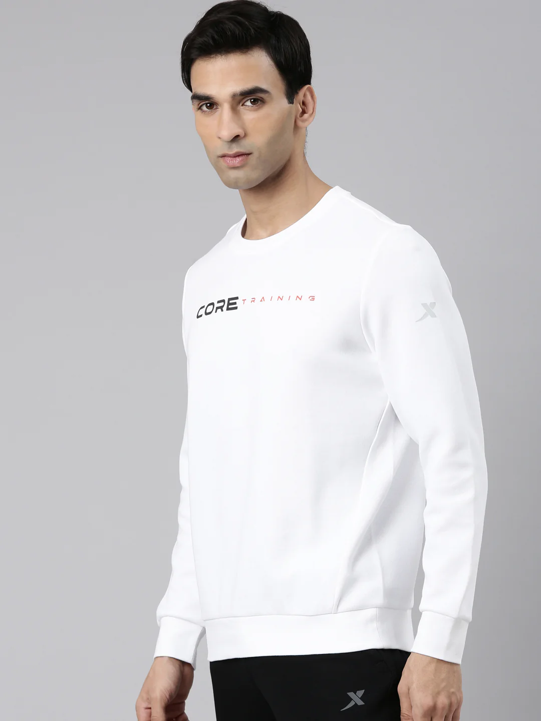 Seamless Running Sweatshirt - Blue/Black - Image 4
