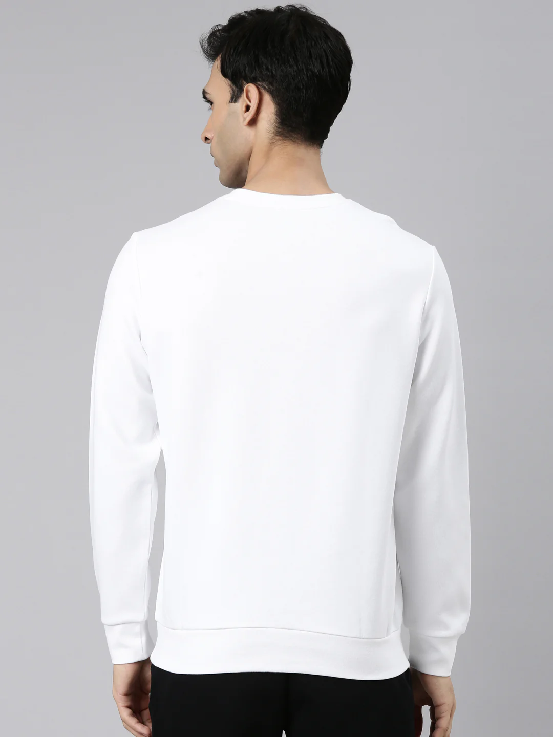 Seamless Running Sweatshirt - Blue/Black - Image 6