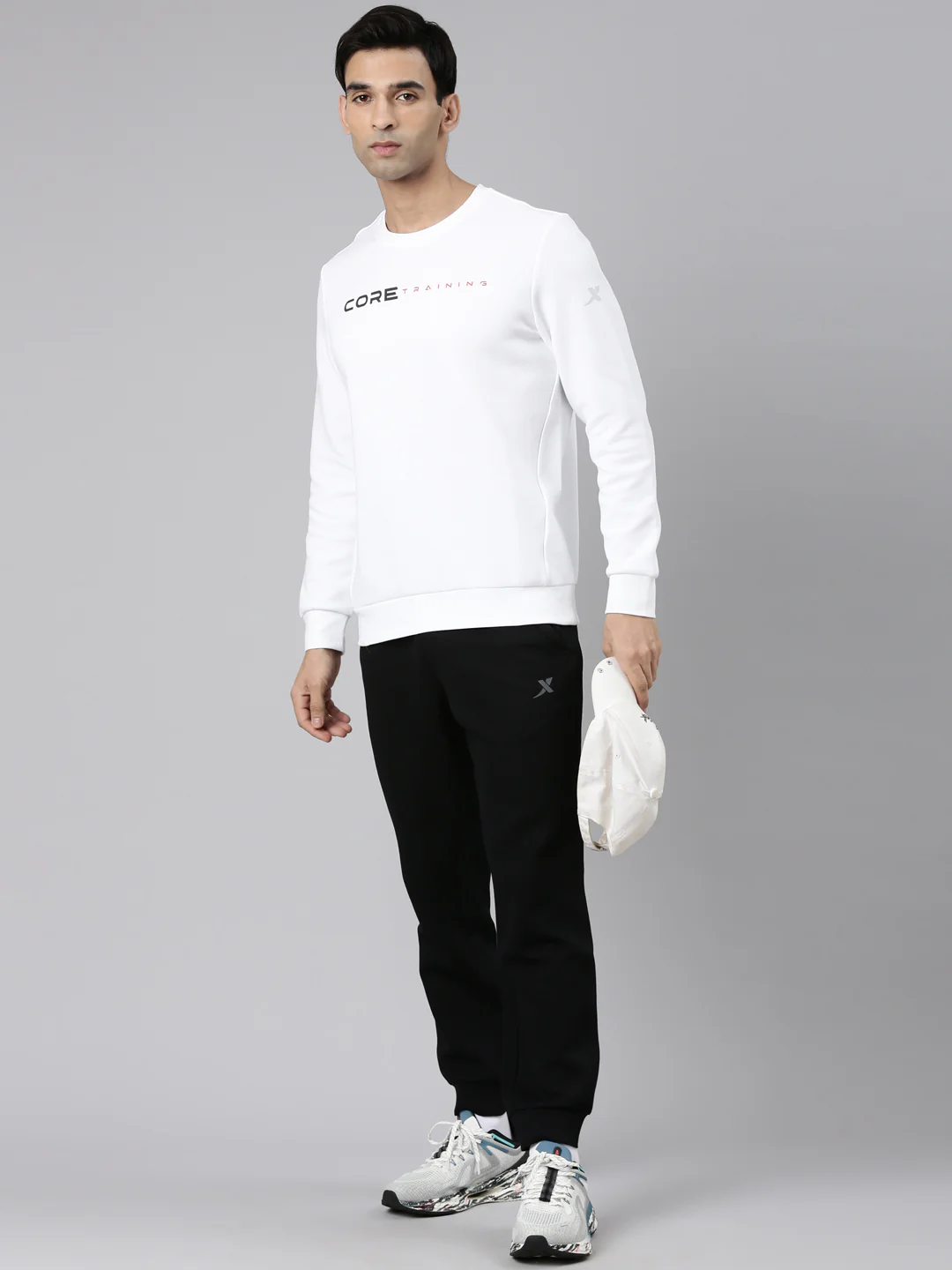 Seamless Running Sweatshirt - Blue/Black - Image 7