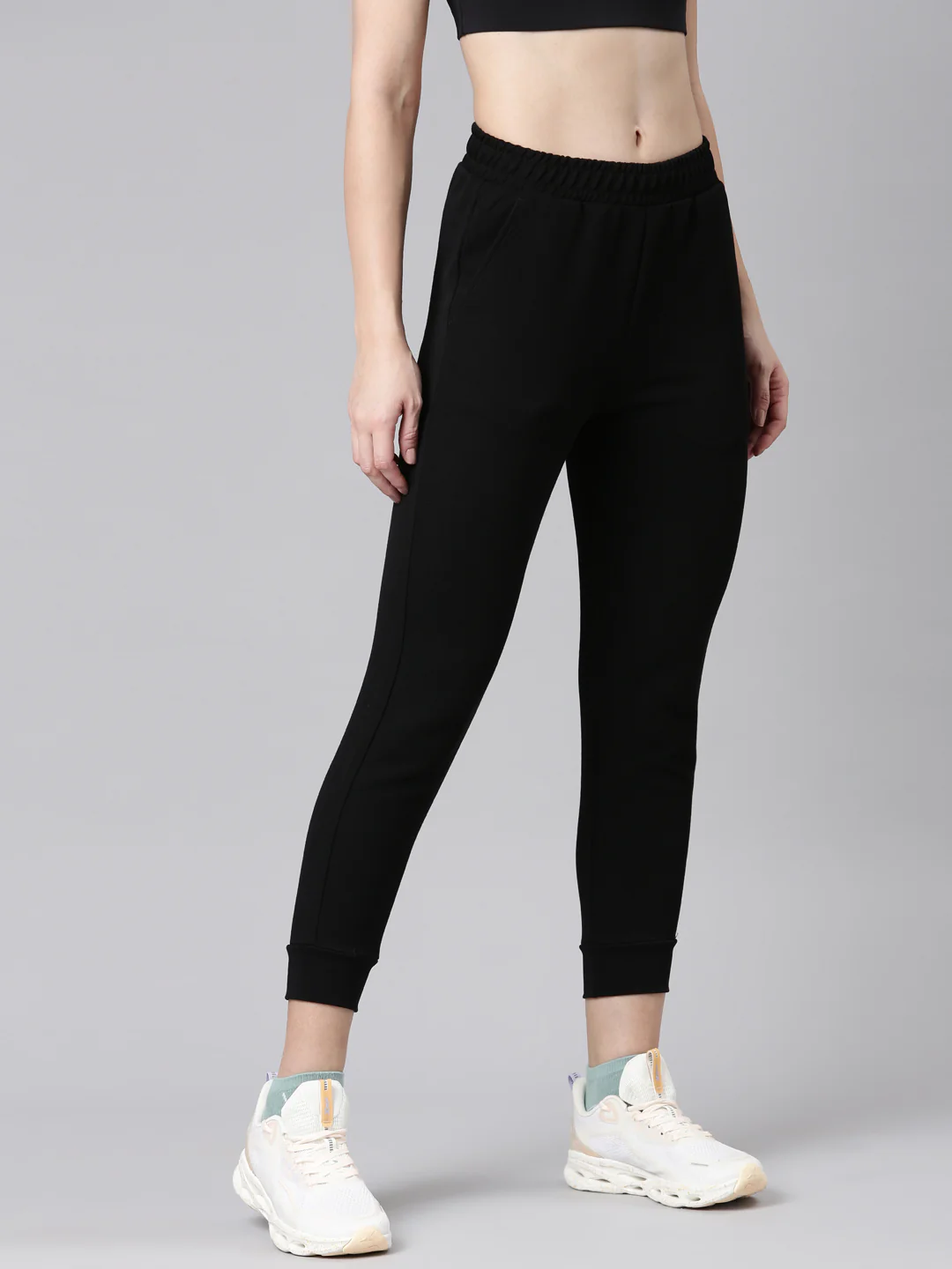 Xtep-Comfort Women Knitted 7/8 Pants - Image 3