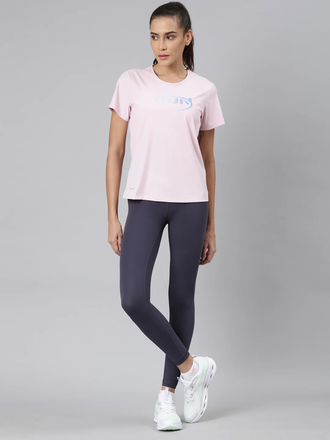 Comfort Short-Sleeve Training T-Shirt - Pink Purple - Image 5