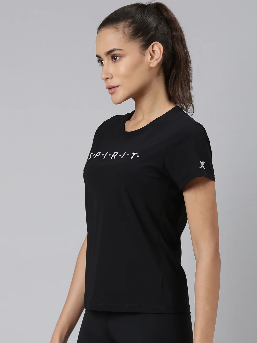 Comfort Short-Sleeve Training T-Shirt - Tina Blue - Image 3