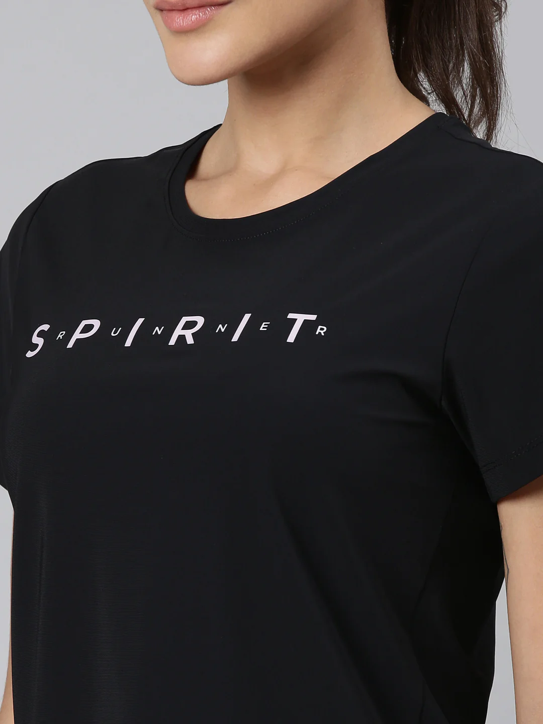 Comfort Short-Sleeve Training T-Shirt - Tina Blue - Image 7