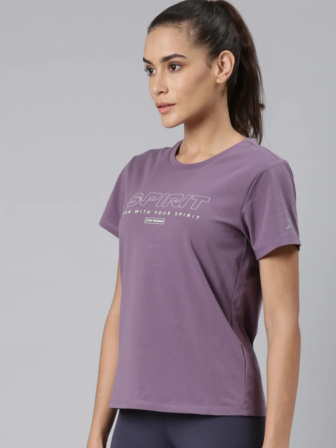 Comfort Short-Sleeve Training T-Shirt - Purple/Pink - Image 10