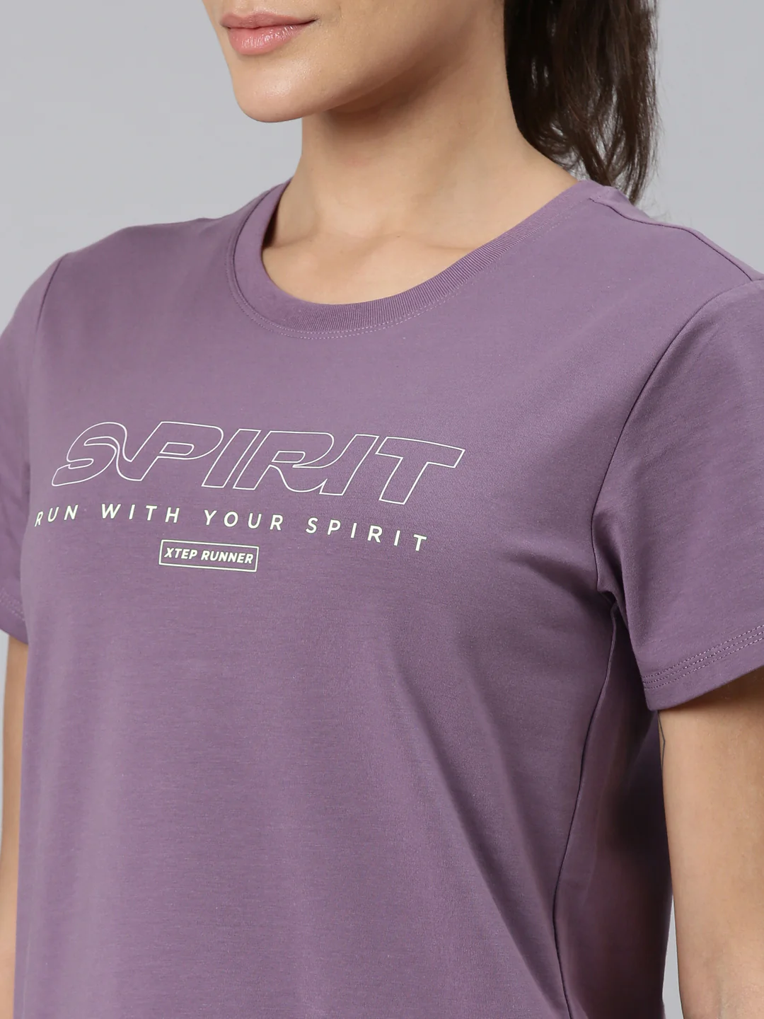 Comfort Short-Sleeve Training T-Shirt - Purple/Pink - Image 14
