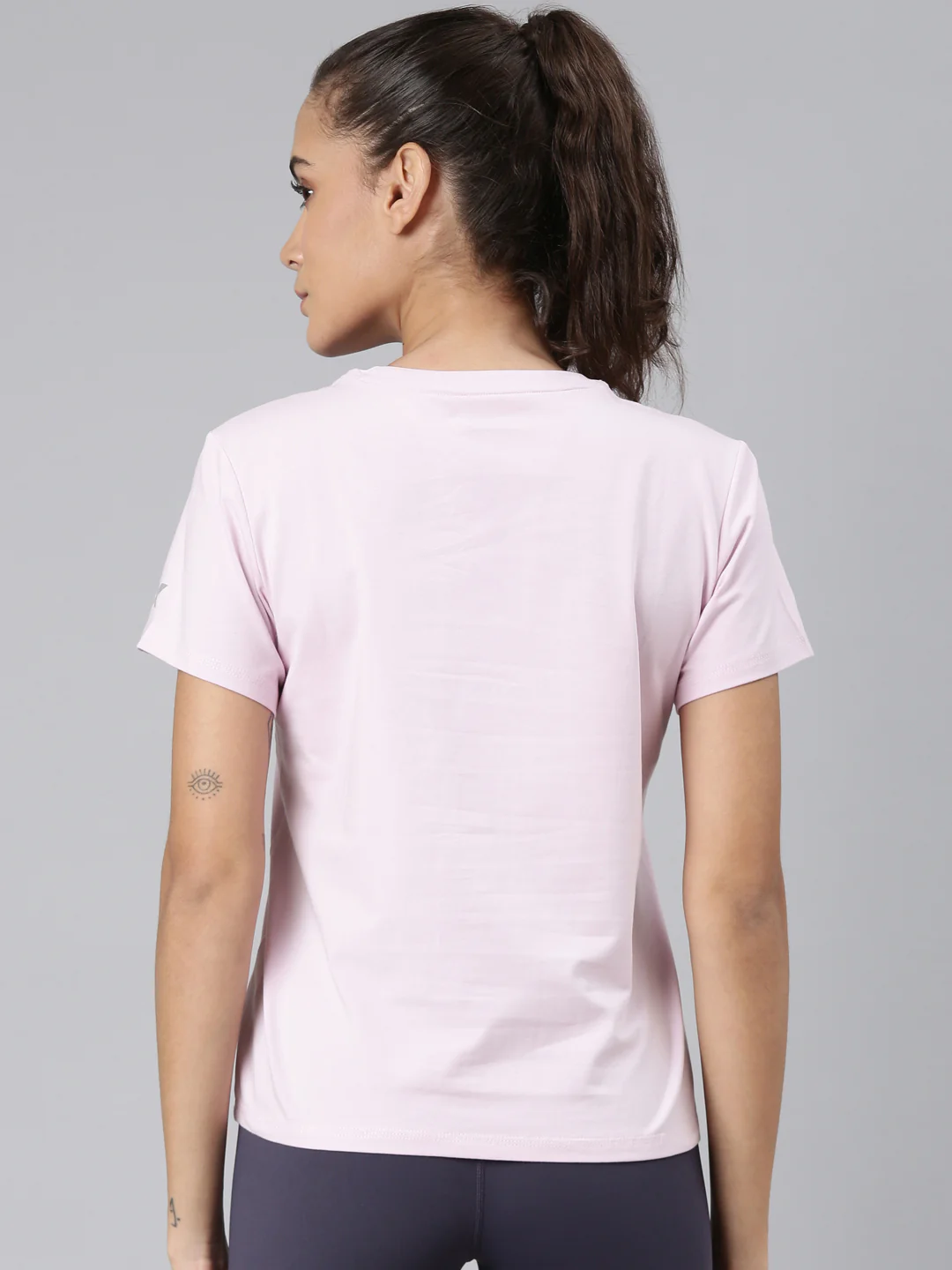 Comfort Short-Sleeve Training T-Shirt - Purple/Pink - Image 4
